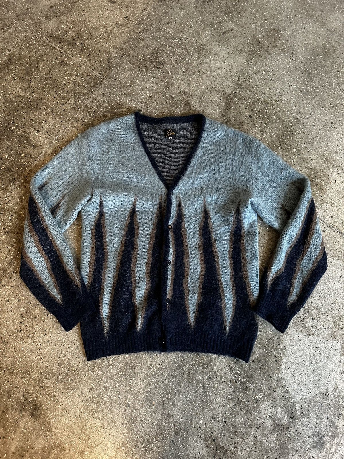 Needles Needles Mohair Flame Cardigan | Grailed