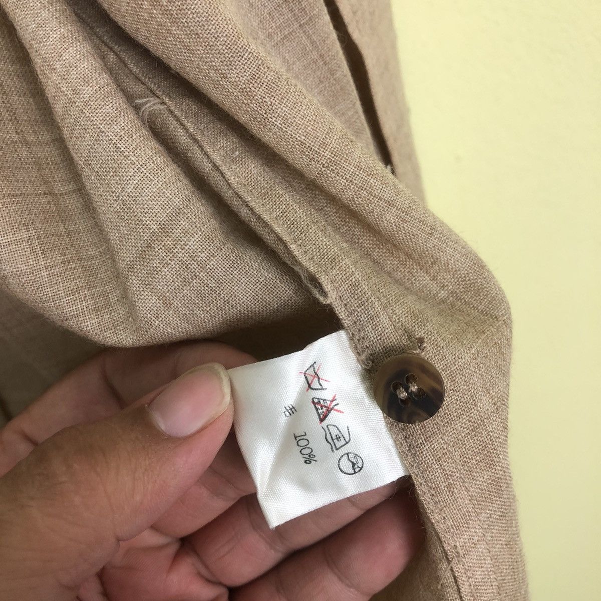 Issey Miyake Plantation by Issey Miyake Light Full Button Jacket Size US M / EU 48-50 / 2 - 9 Thumbnail