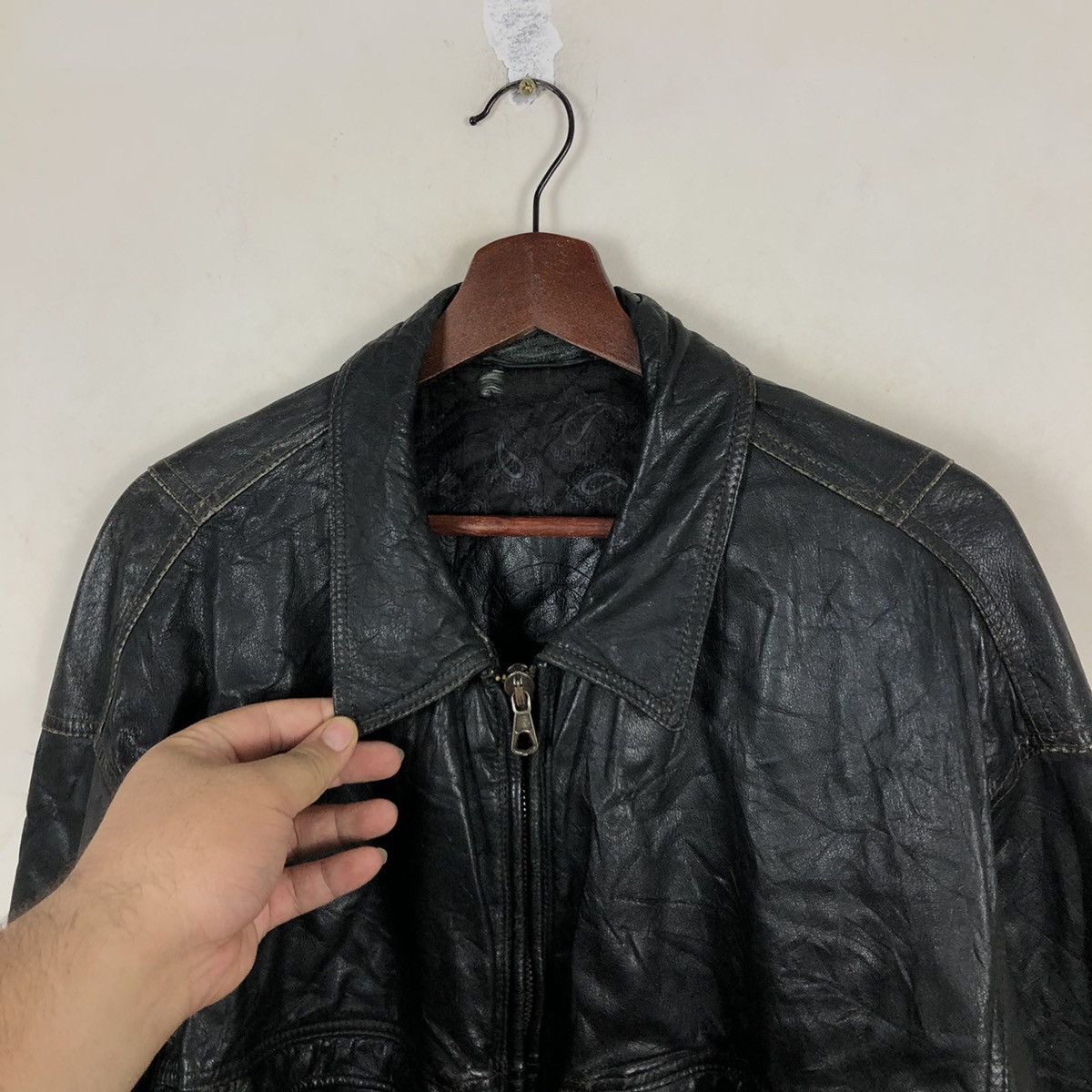 Japanese Brand SOFT LEATHER JACKET SETTI S IN PELLE MADE IN ITALY Size US M / EU 48-50 / 2 - 4 Thumbnail