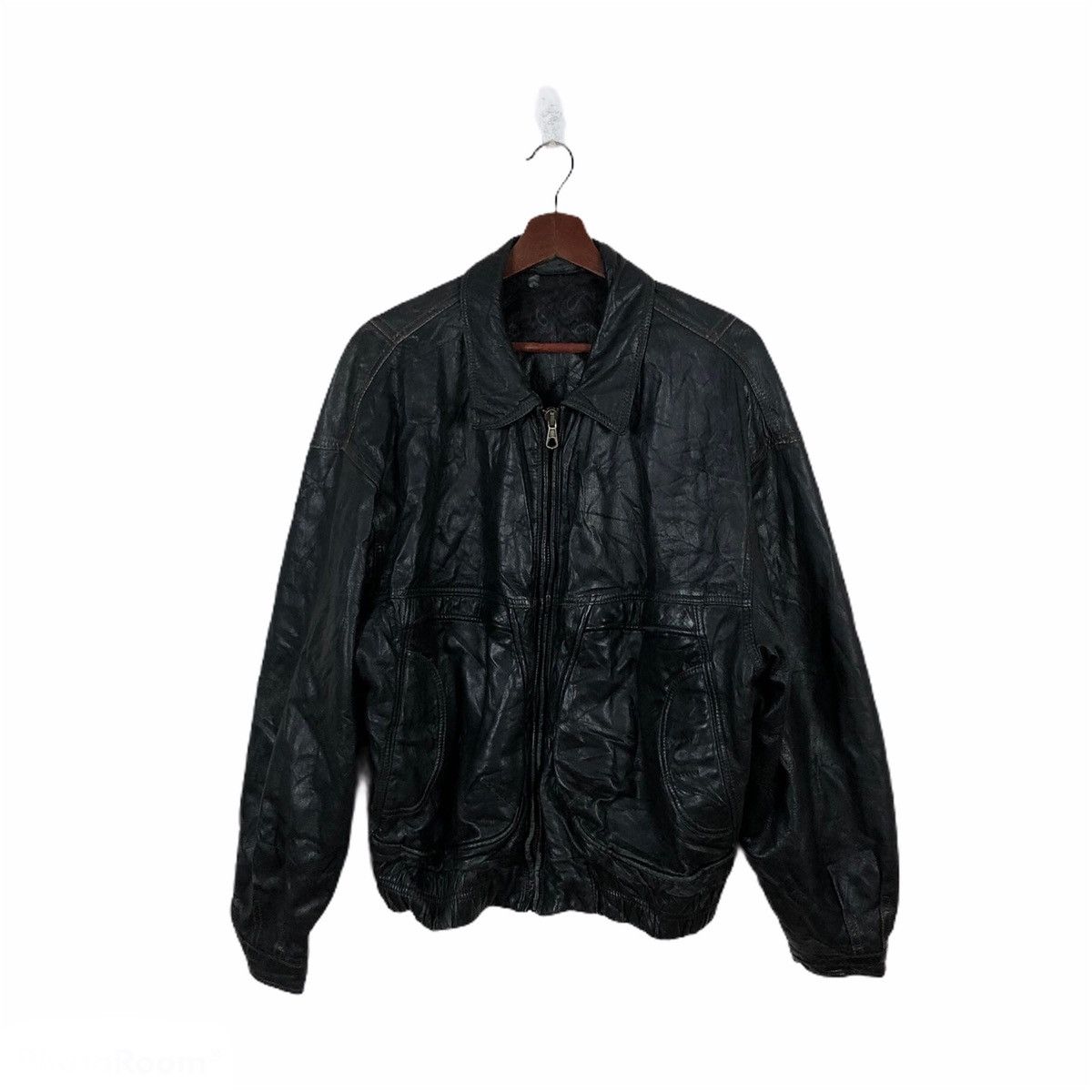 Japanese Brand SOFT LEATHER JACKET SETTI S IN PELLE MADE IN ITALY Size US M / EU 48-50 / 2 - 1 Thumbnail