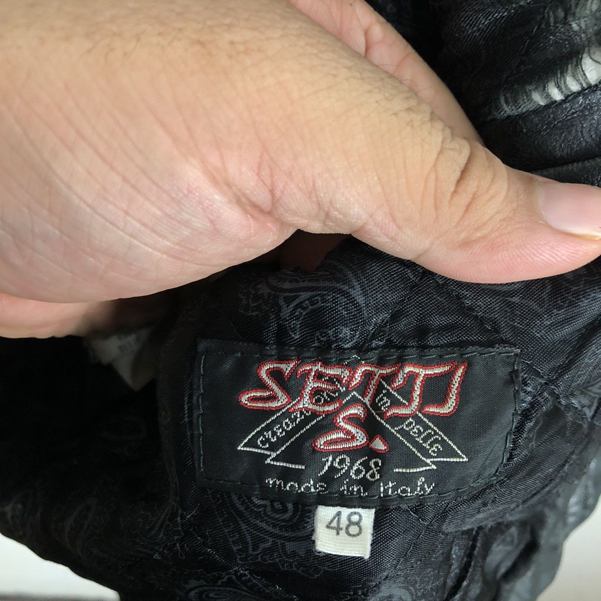 Japanese Brand SOFT LEATHER JACKET SETTI S IN PELLE MADE IN ITALY Size US M / EU 48-50 / 2 - 12 Thumbnail