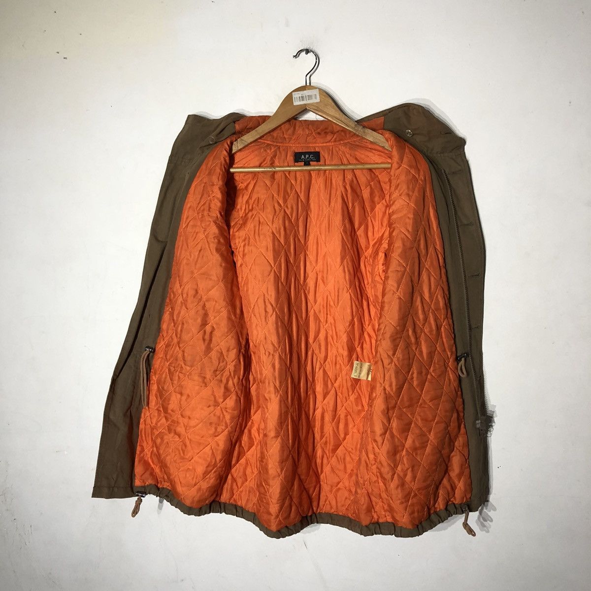 A.P.C. A.P.C RUE DE FLEURUS PARIS PARKA JACKET Size US S / EU 44-46 / 1 - 8 Thumbnail