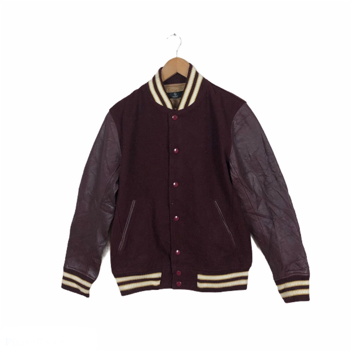 BEAUTY&YOUTH × Japanese Brand BEAUTY & YOUTH UNITED ARROW VARSITY JACKET Size US L / EU 52-54 / 3 - 1 Thumbnail