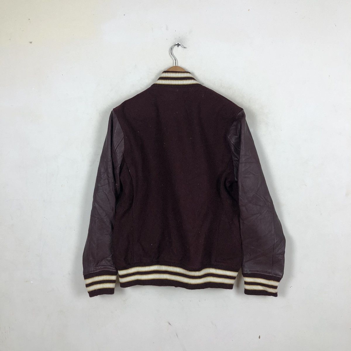 BEAUTY&YOUTH × Japanese Brand BEAUTY & YOUTH UNITED ARROW VARSITY JACKET Size US L / EU 52-54 / 3 - 6 Thumbnail