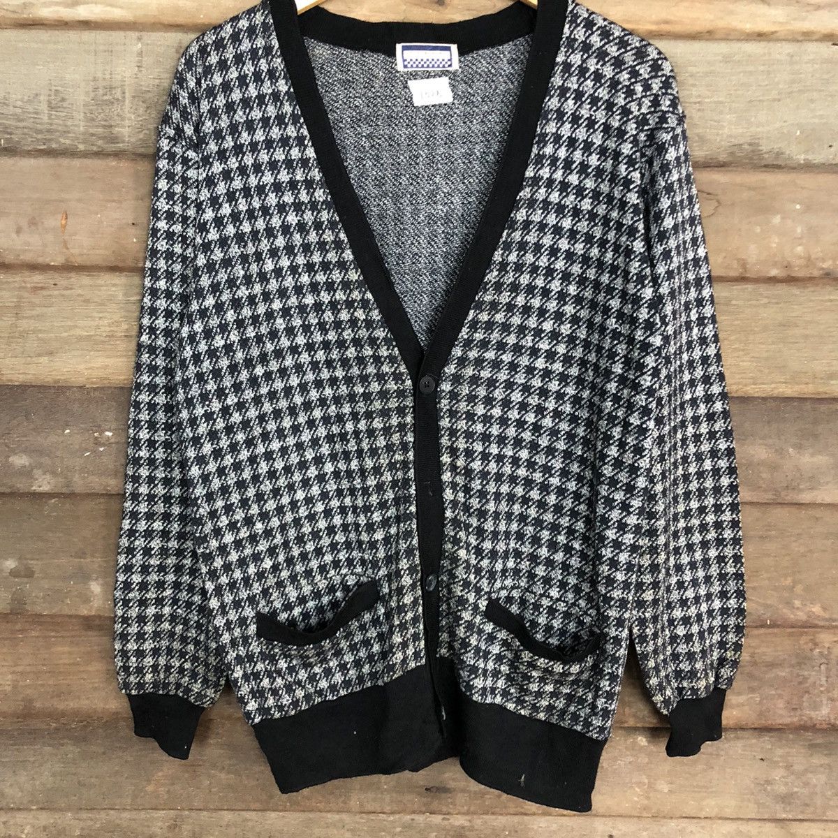 Homespun Knitwear Coppe Company Grey Cardigan knitwear #152B Size US L / EU 52-54 / 3 - 8 Thumbnail