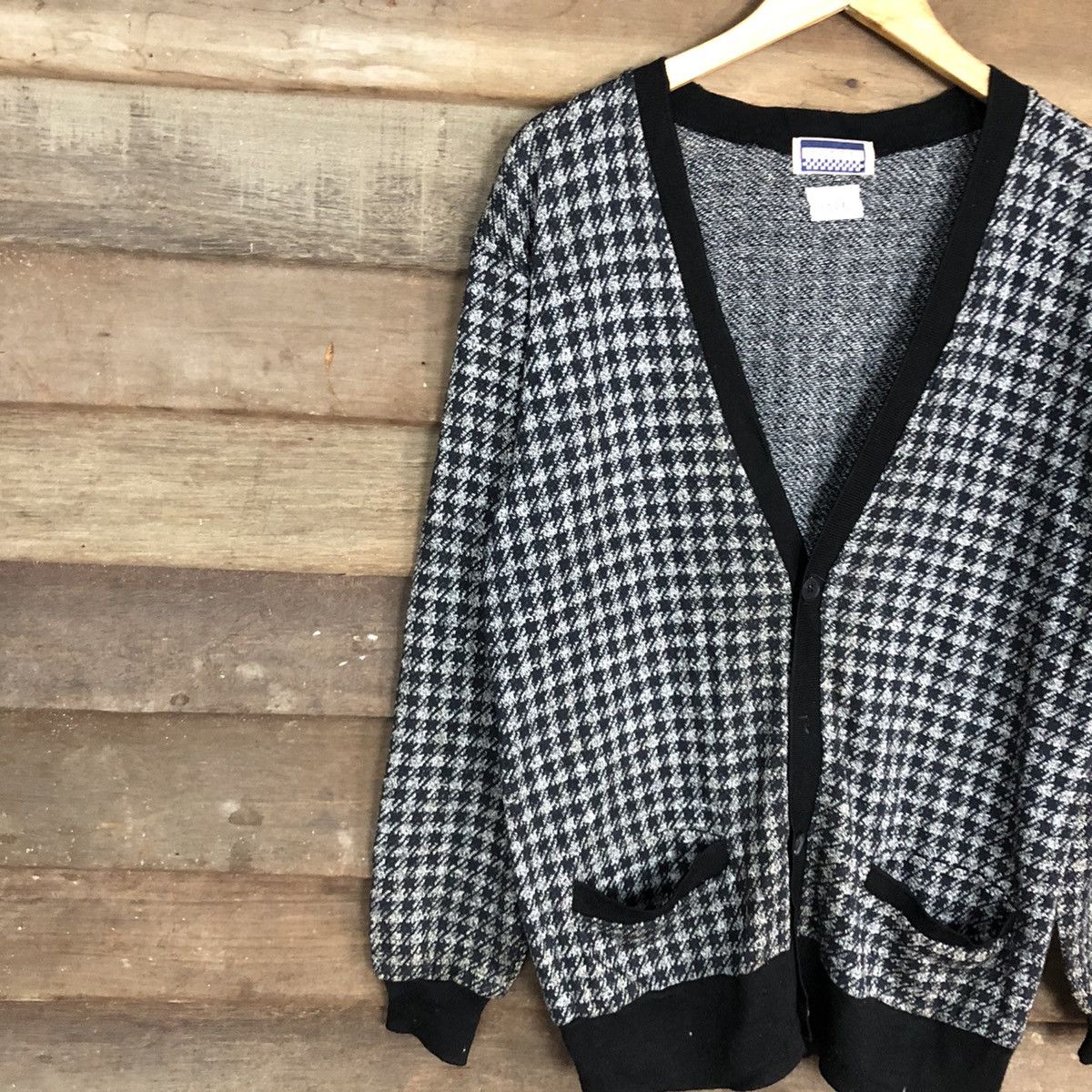 Homespun Knitwear Coppe Company Grey Cardigan knitwear #152B Size US L / EU 52-54 / 3 - 7 Thumbnail