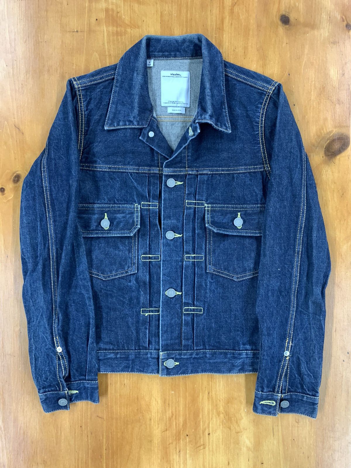 Visvim VisVim 101 Dark Wash Denim Jacket | Grailed