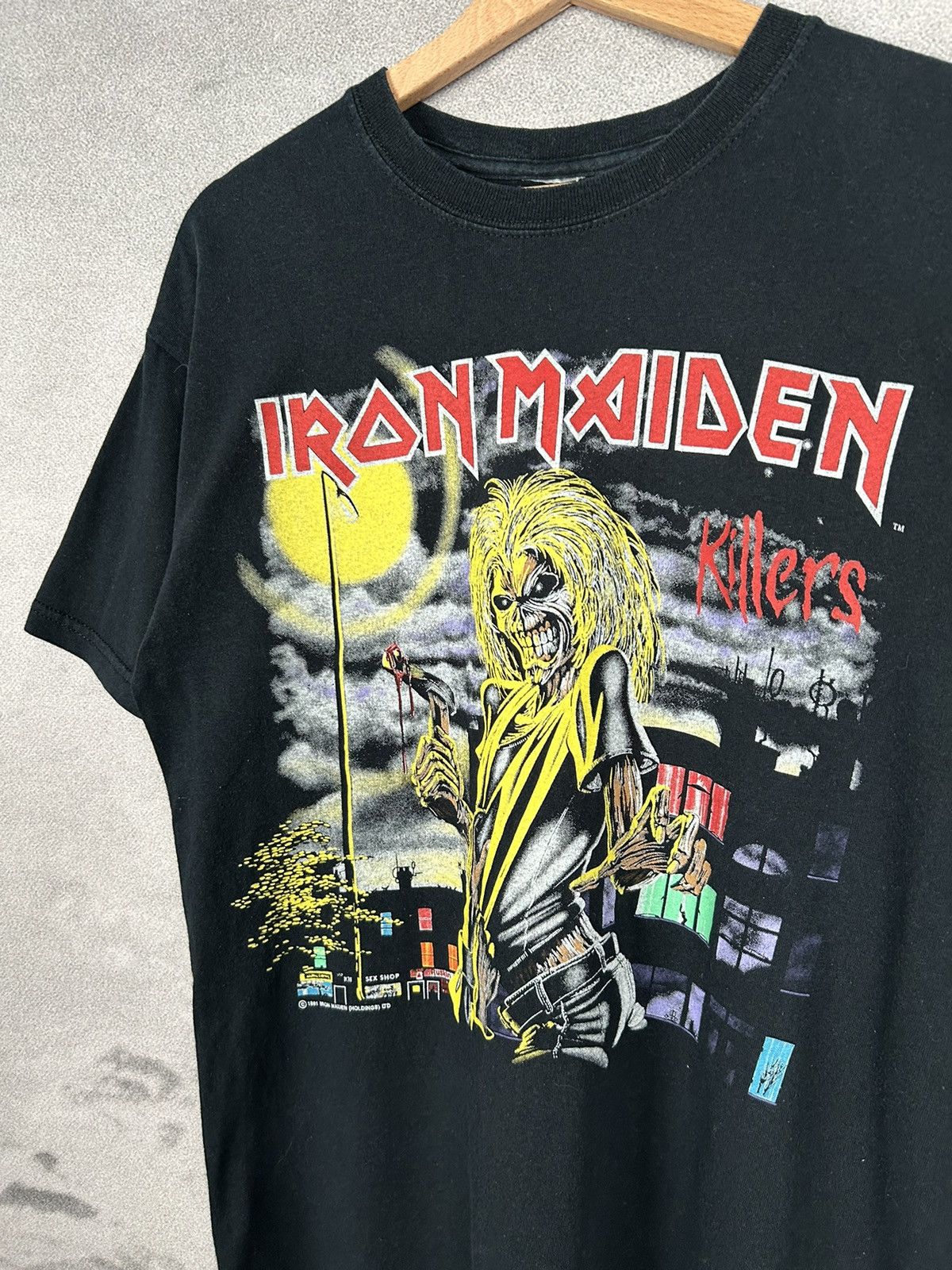 Band Tees 1981 Iron Maiden Killers Rock Band Tee Graphic Vintage Size US M / EU 48-50 / 2 - 3 Thumbnail