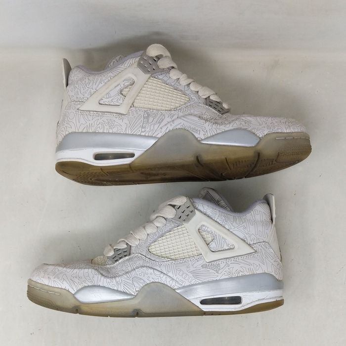 Air jordan 4 hot sale retro laser 30th anniversary