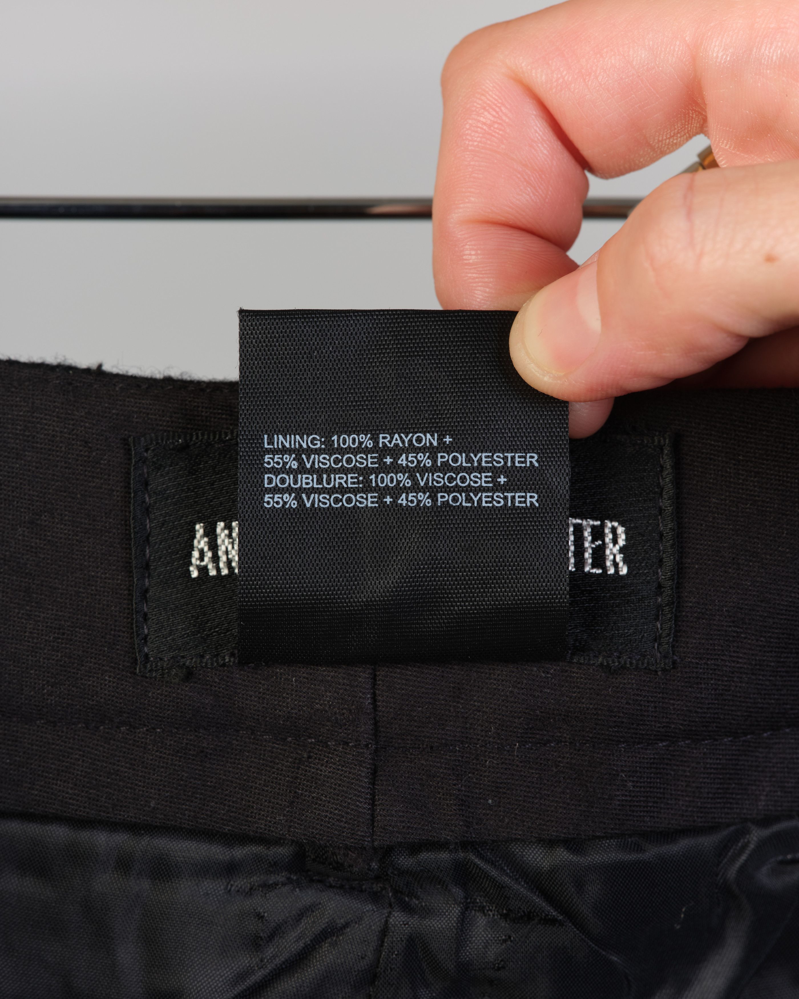 Ann Demeulemeester 90s Pinstripe Pants with Lace Up Detail Size 26" / US 2 / IT 38 - 7 Thumbnail