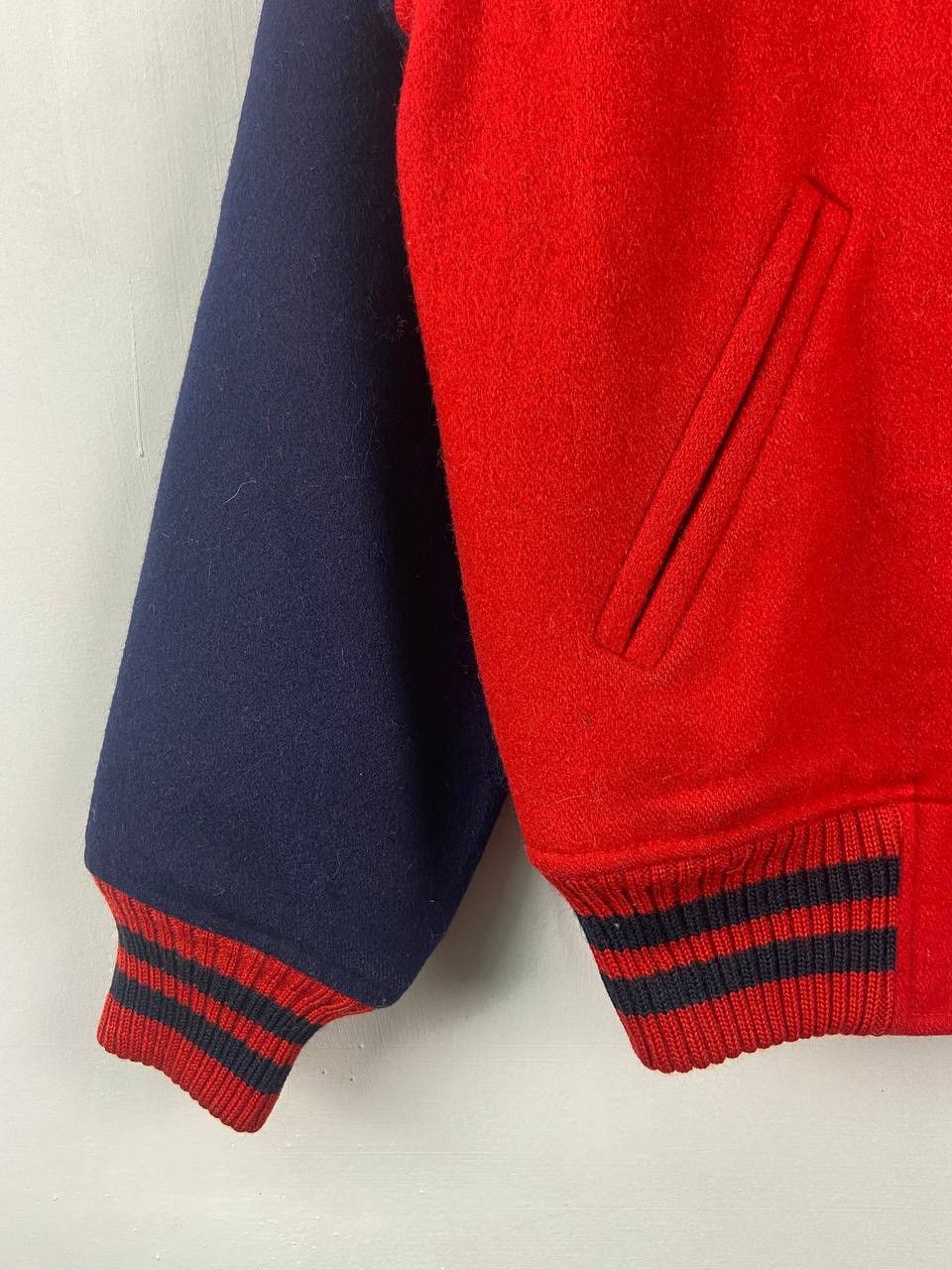 Van × Vintage Vintage Van Jac Wool Varsity Jacket Letterman Size US M / EU 48-50 / 2 - 6 Thumbnail