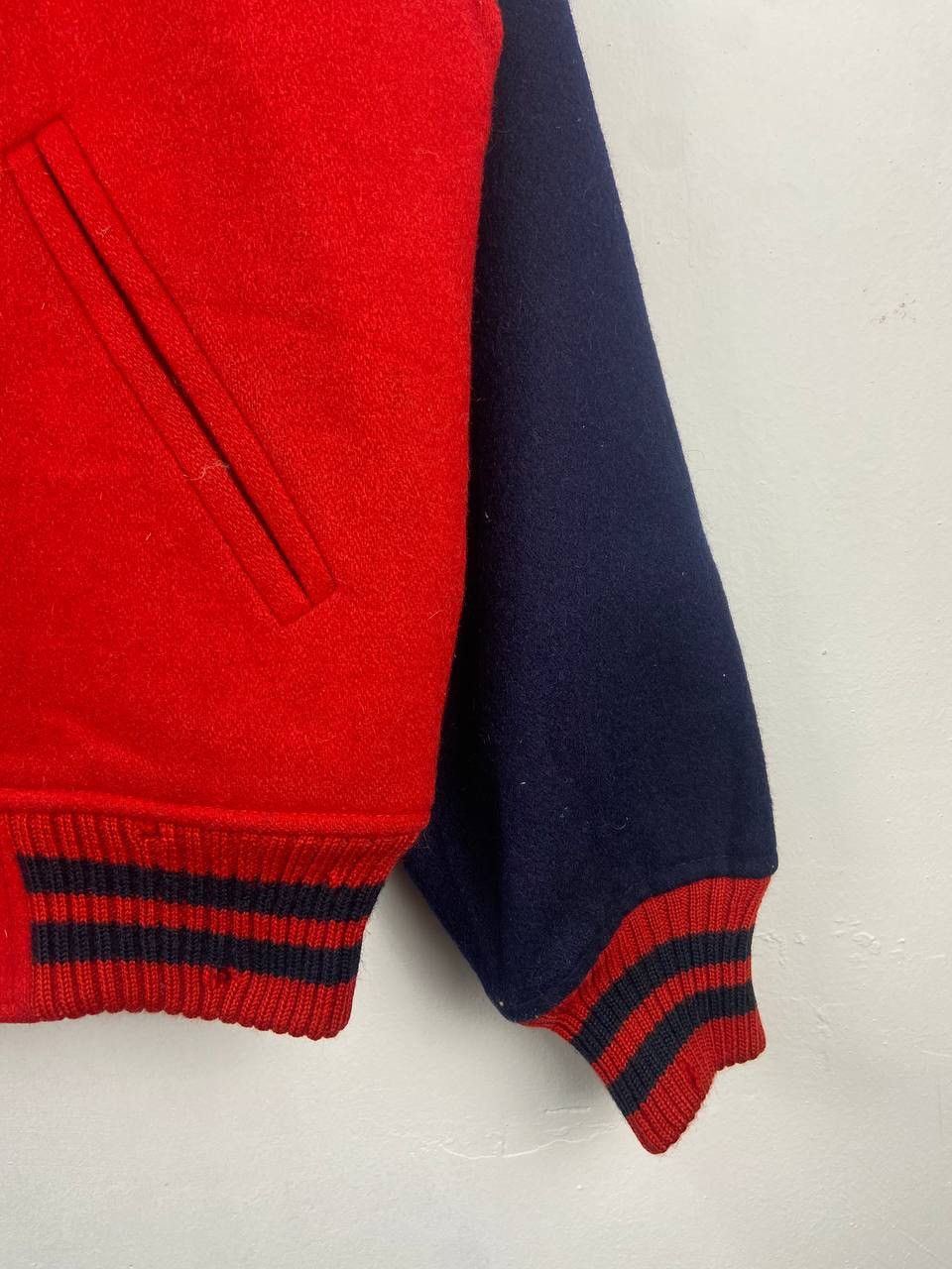 Van × Vintage Vintage Van Jac Wool Varsity Jacket Letterman Size US M / EU 48-50 / 2 - 7 Thumbnail