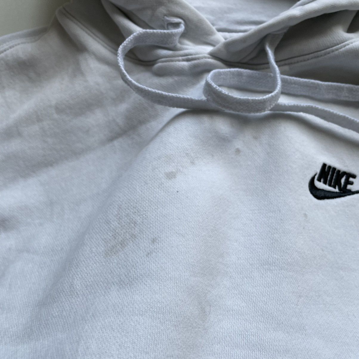 Nike × Vintage Vintage 2000s Nike Embroidered Swoosh Hoodie XS Rare Size US XS / EU 42 / 0 - 3 Thumbnail