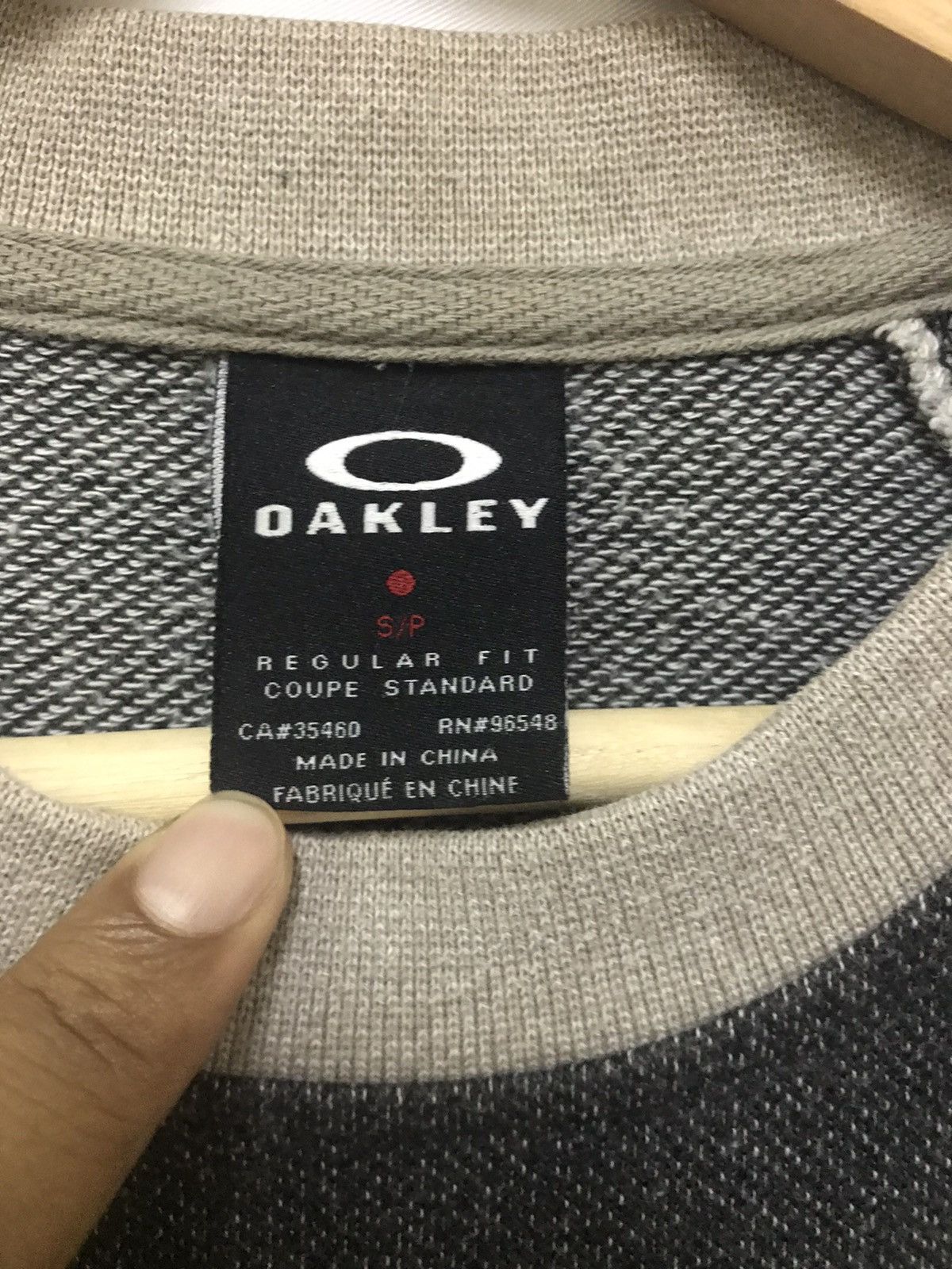 Oakley Oakley Sweatshirt Crewneck Big Spellout Size US S / EU 44-46 / 1 - 4 Thumbnail