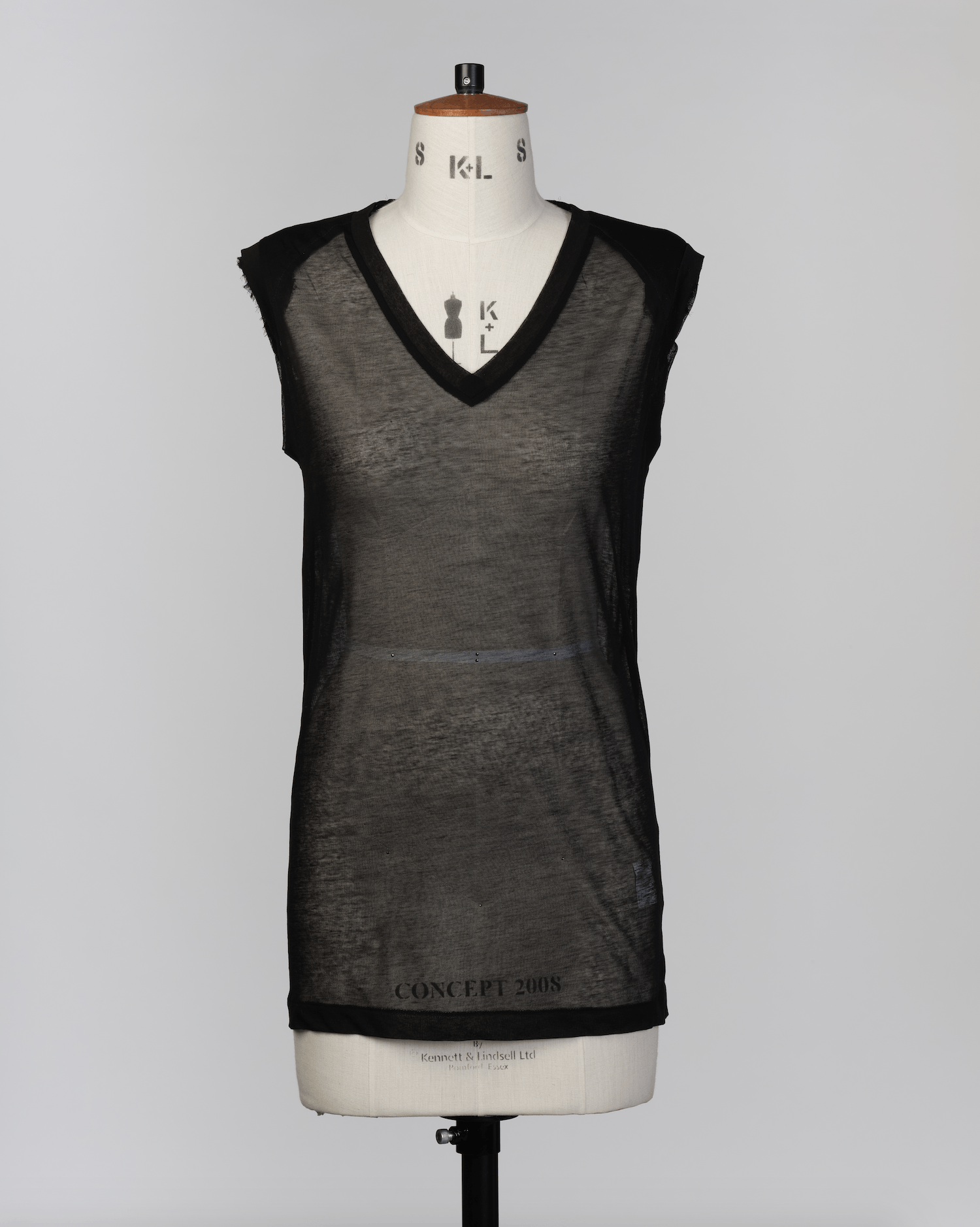 Sacai Translucent Top with Padded Shoulders Size M / US 6-8 / IT 42-44 - 2 Thumbnail