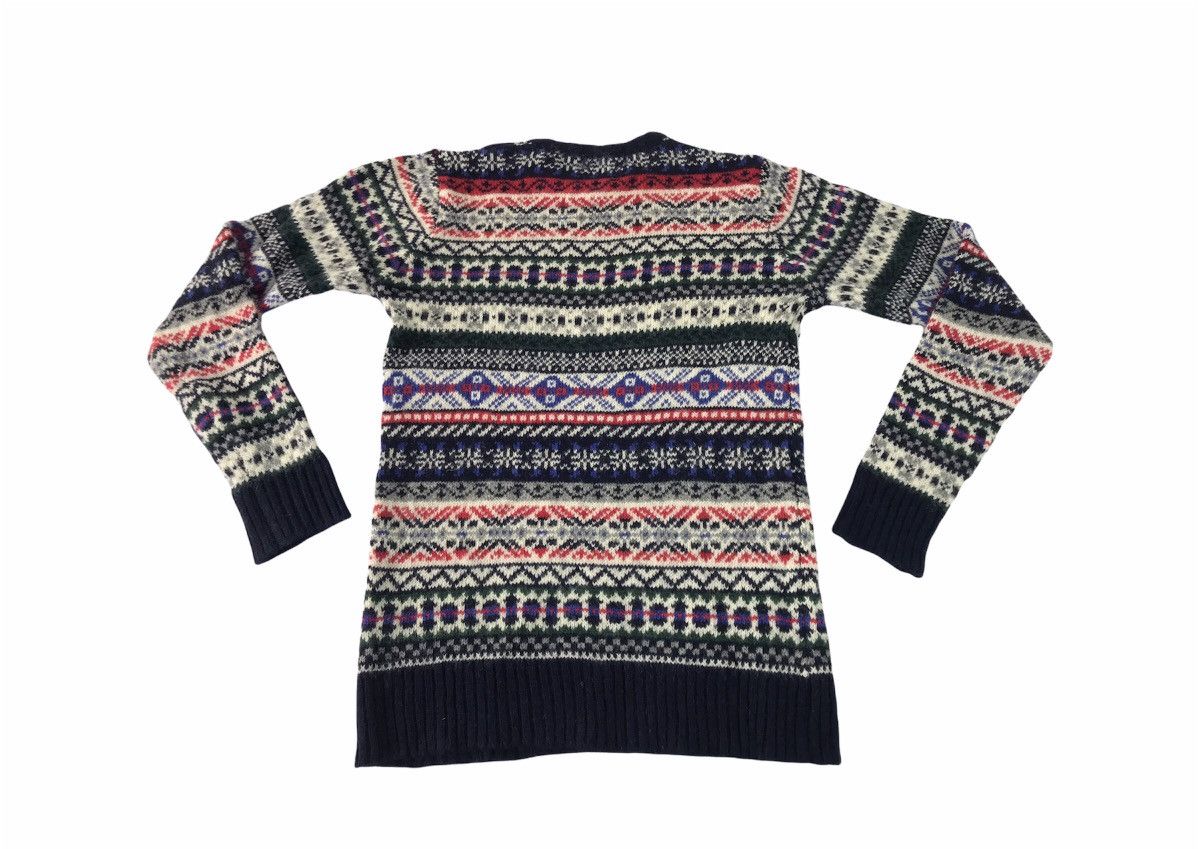 Japanese Brand Freaks Store Sweater Knit Abstract Ethic Native Art Size S / US 4 / IT 40 - 5 Thumbnail