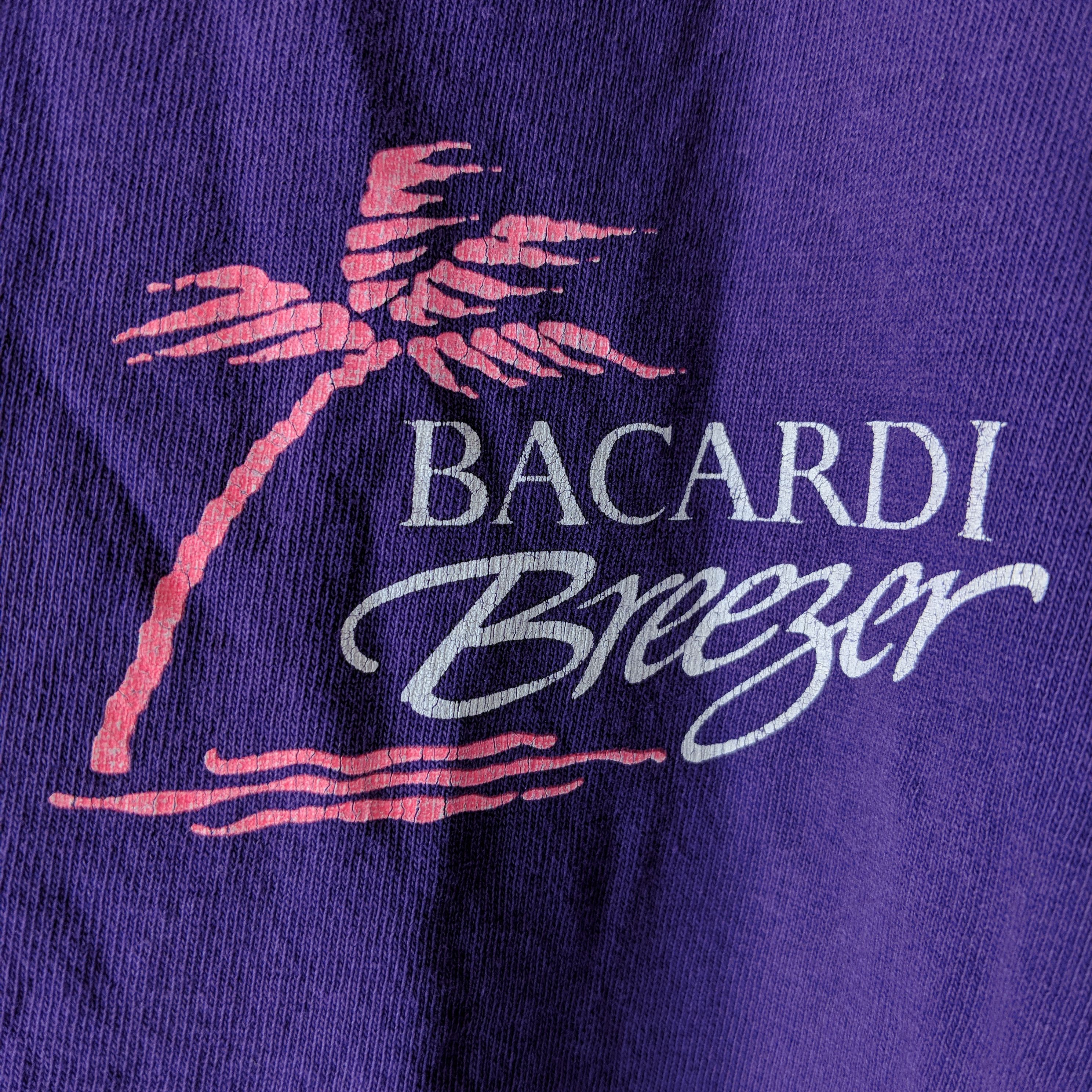 Bacardi Vintage 90s Bacardi Breezer Promo Tee T-Shirt Size US XL / EU 56 / 4 - 4 Thumbnail