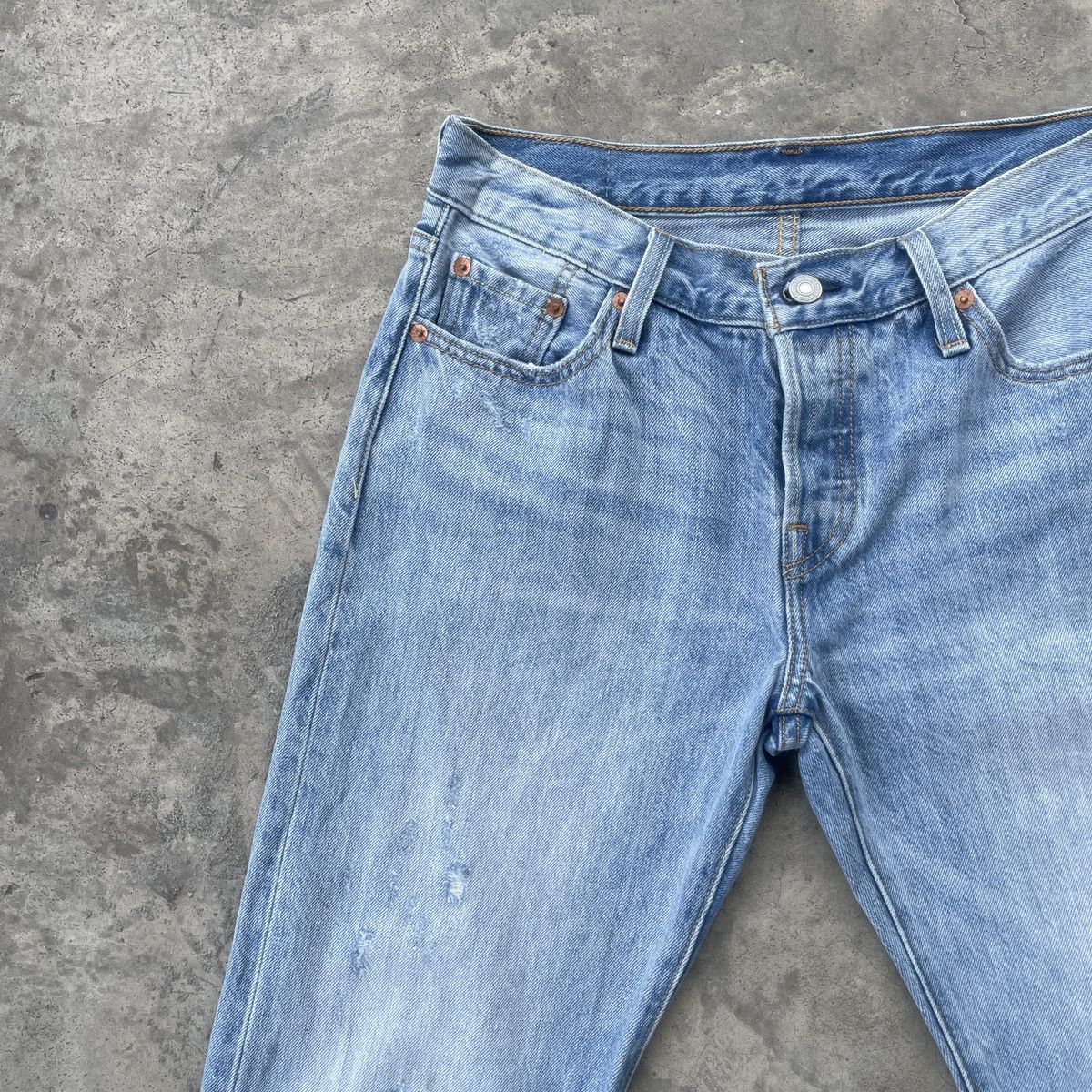 Levi's Vintage Levi’s 501 Jeans 29x28 Levi’s 501 Denim Pants Size US 29 - 3 Thumbnail