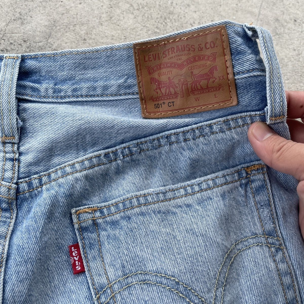 Levi's Vintage Levi’s 501 Jeans 29x28 Levi’s 501 Denim Pants Size US 29 - 9 Thumbnail