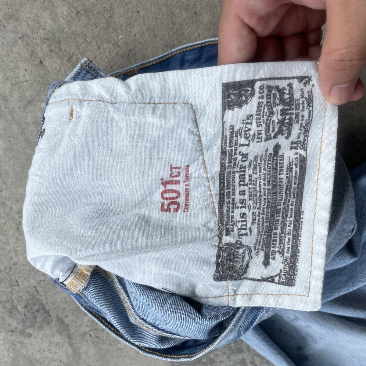 Levi's Vintage Levi’s 501 Jeans 29x28 Levi’s 501 Denim Pants Size US 29 - 8 Thumbnail