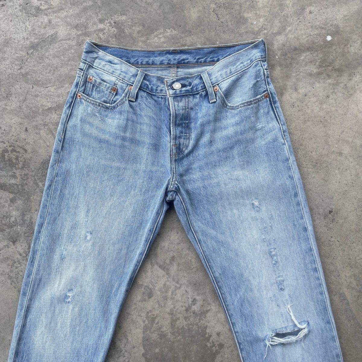 Levi's Vintage Levi’s 501 Jeans 29x28 Levi’s 501 Denim Pants Size US 29 - 2 Thumbnail