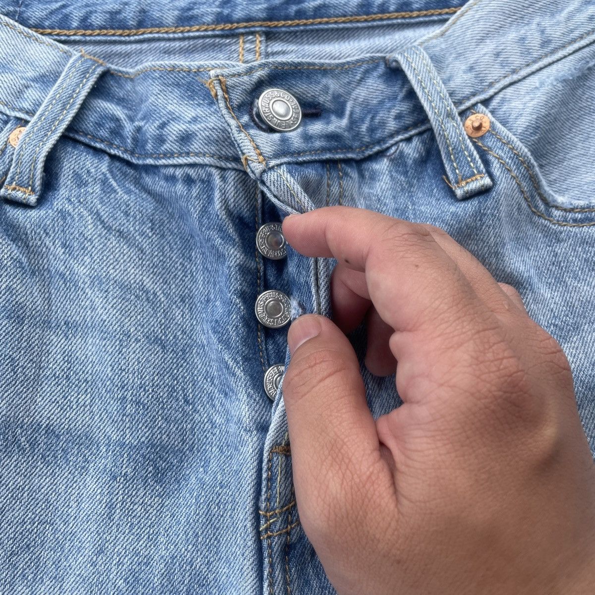 Levi's Vintage Levi’s 501 Jeans 29x28 Levi’s 501 Denim Pants Size US 29 - 6 Thumbnail
