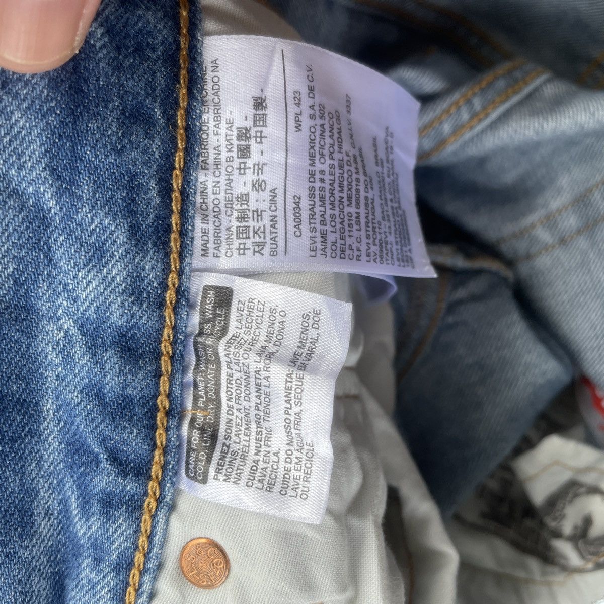 Levi's Vintage Levi’s 501 Jeans 29x28 Levi’s 501 Denim Pants Size US 29 - 7 Thumbnail