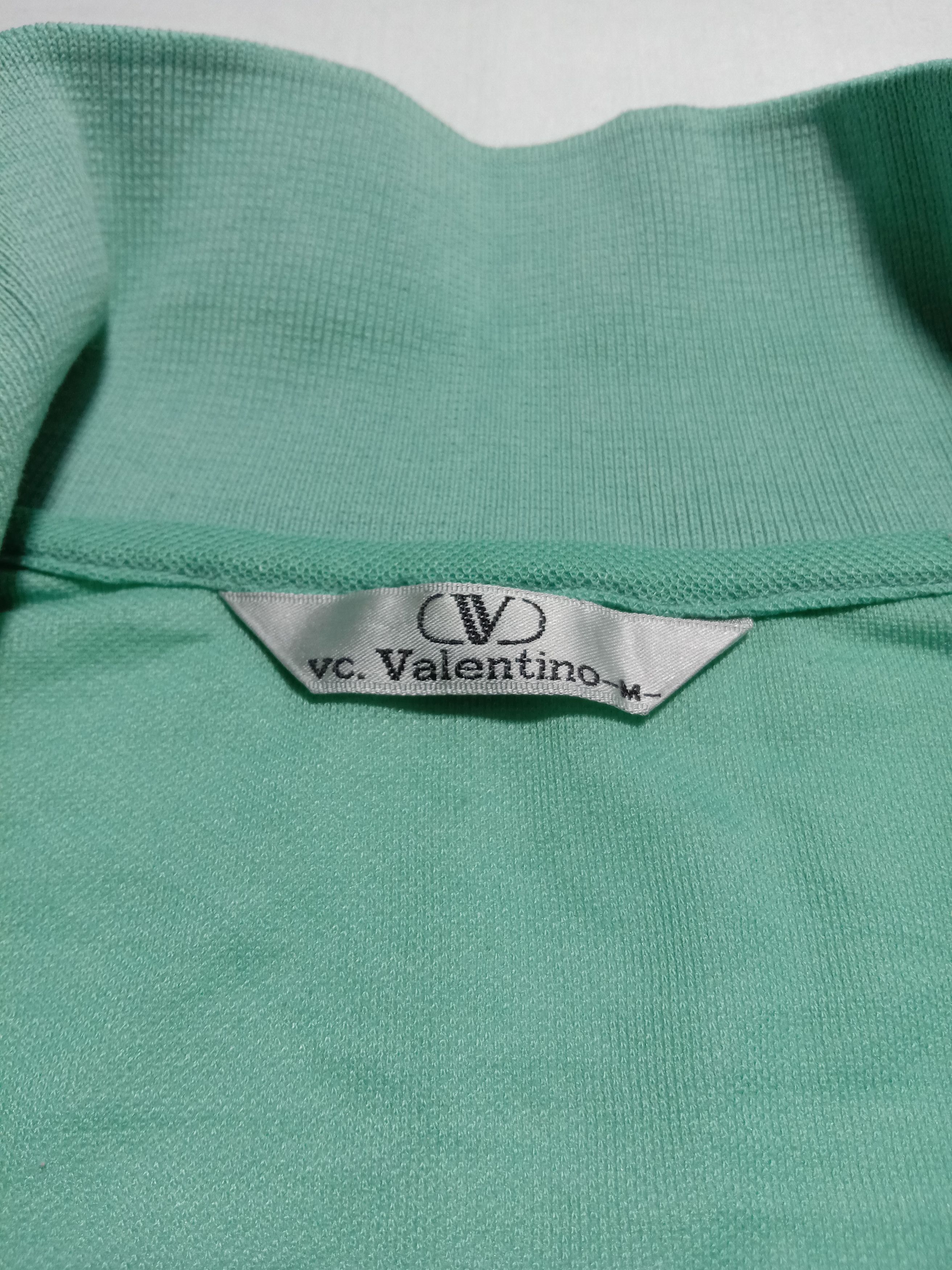Valentino VC VALENTINO Collar Polo Tee Shirt Casual Paris Homme Size US M / EU 48-50 / 2 - 4 Thumbnail