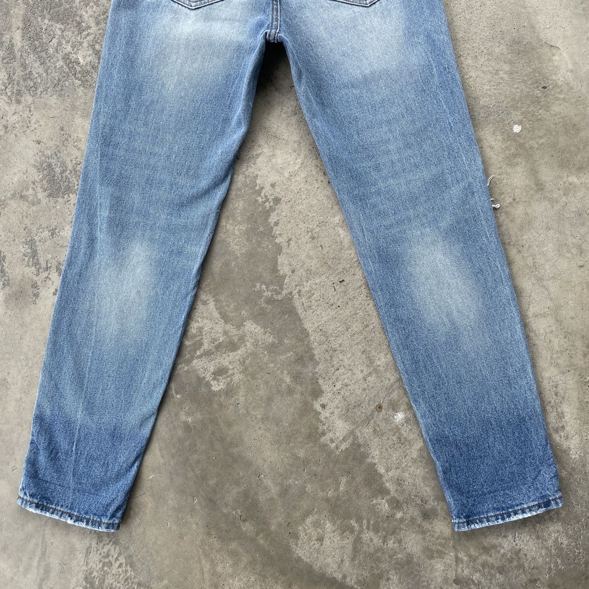 Japanese Brand Vintage Emsexcite Distressed Jeans Denim Pants 28x28 Size US 28 / EU 44 - 12 Thumbnail