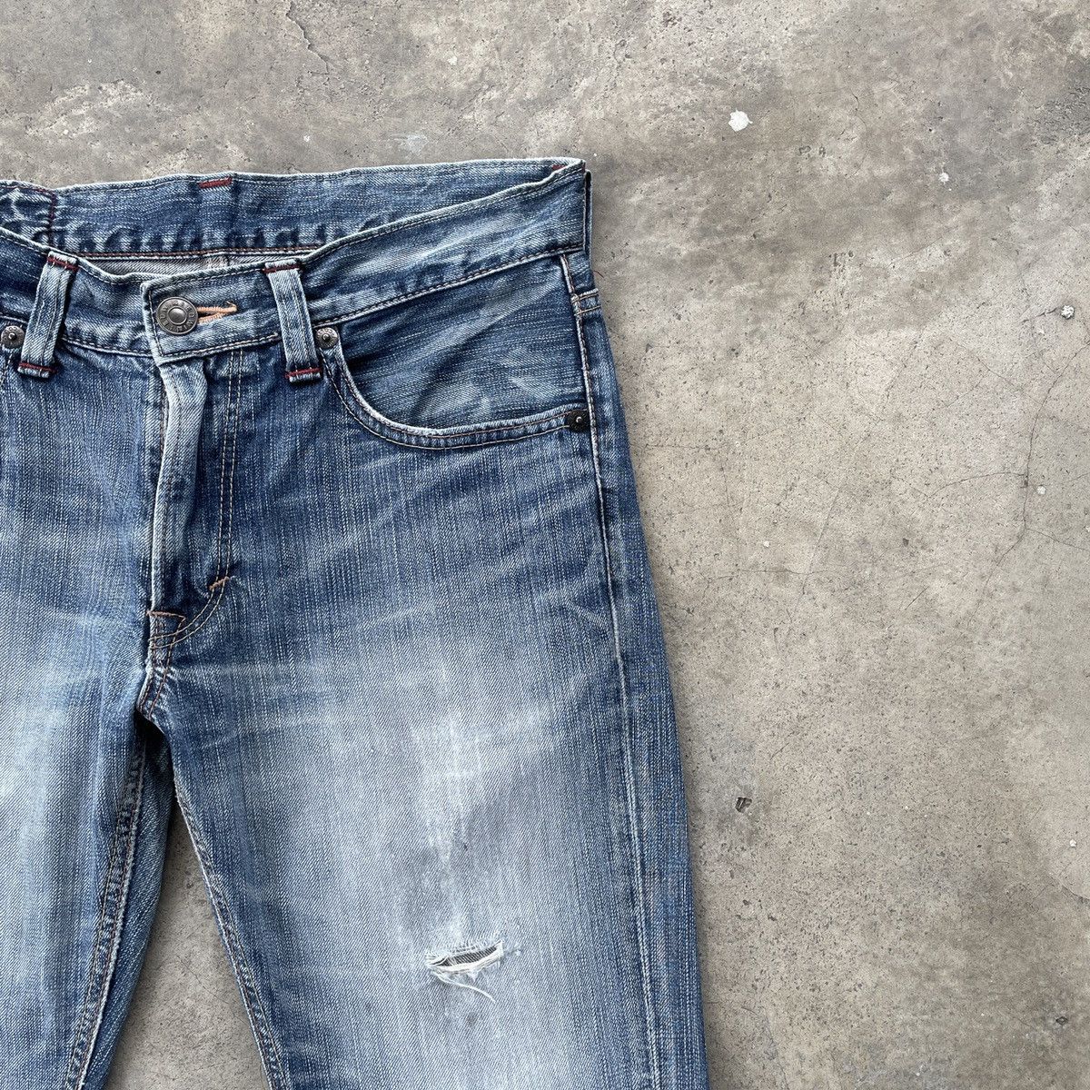 Edwin Vintage Edwin 506 Jeans W30x26.5 Edwin 506 Denim Pants Size US 30 / EU 46 - 4 Thumbnail