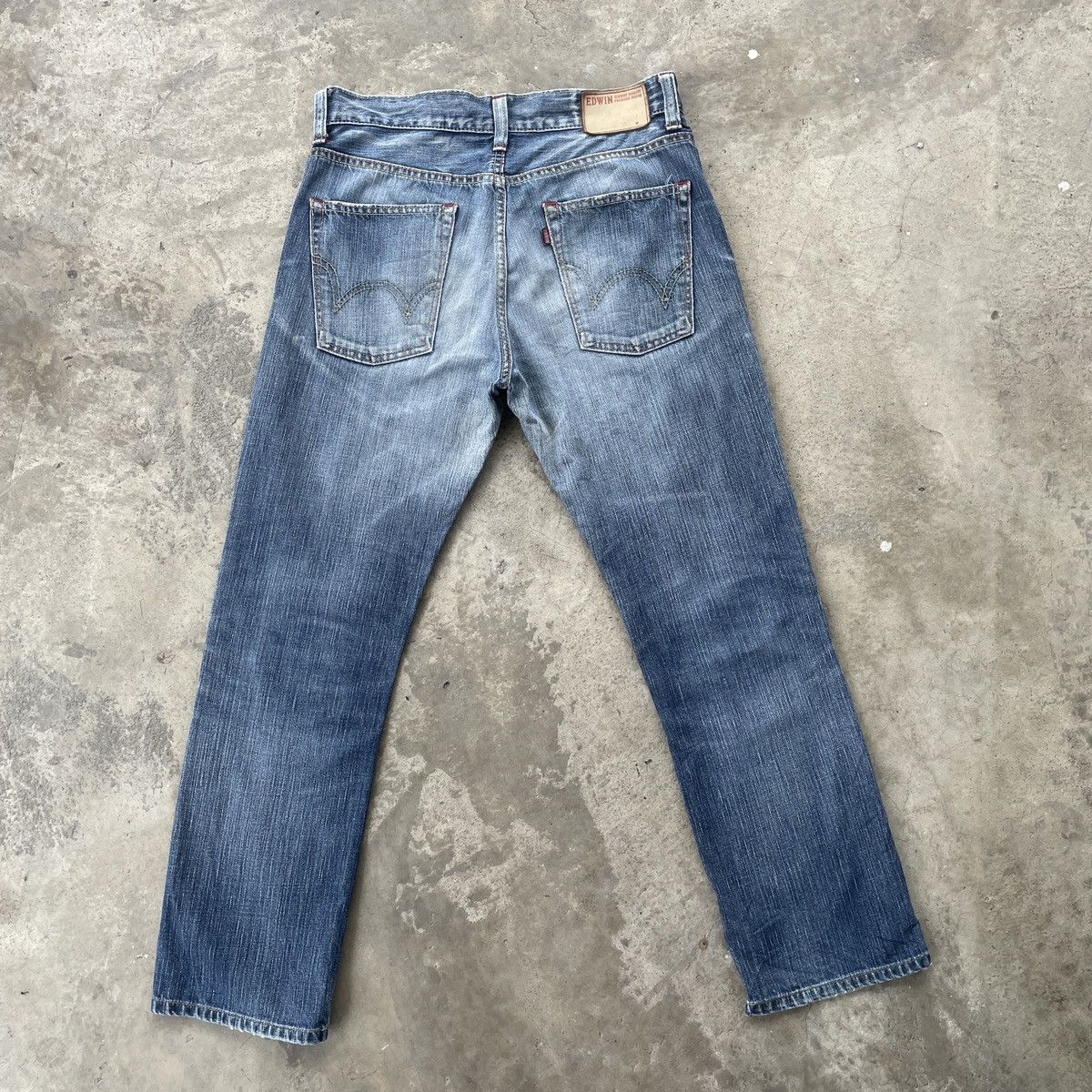 Edwin Vintage Edwin 506 Jeans W30x26.5 Edwin 506 Denim Pants Size US 30 / EU 46 - 13 Thumbnail