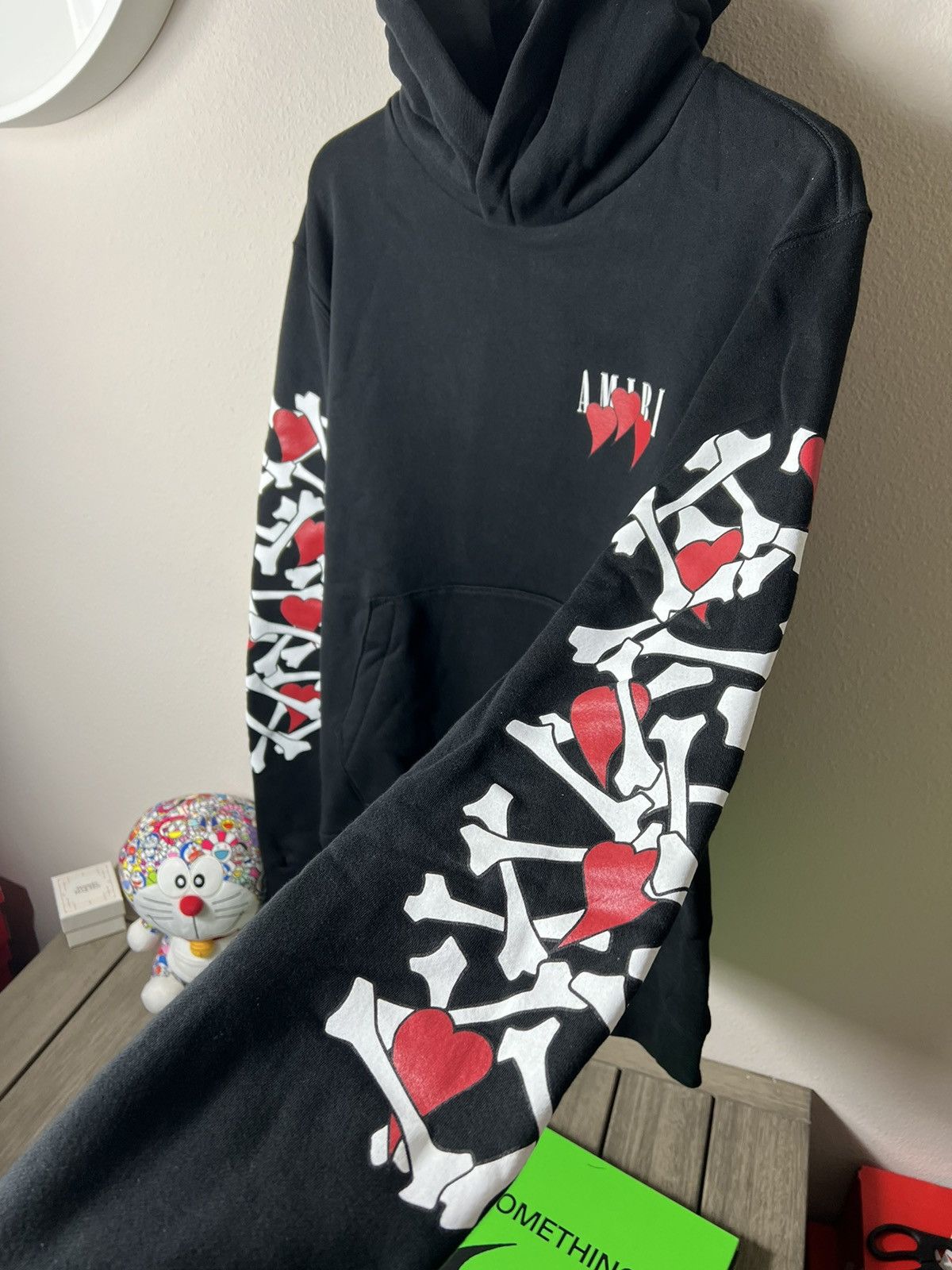 Amiri Amiri Hearts Bones Hoodie Large Size US L / EU 52-54 / 3 - 6 Thumbnail