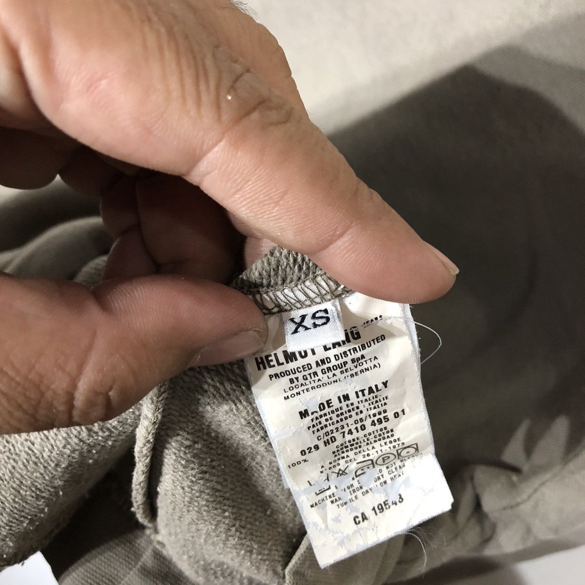 Helmut Lang VINTAGE 90's HELMUT LANG SWEATSHIRT XS Size US XS / EU 42 / 0 - 10 Thumbnail