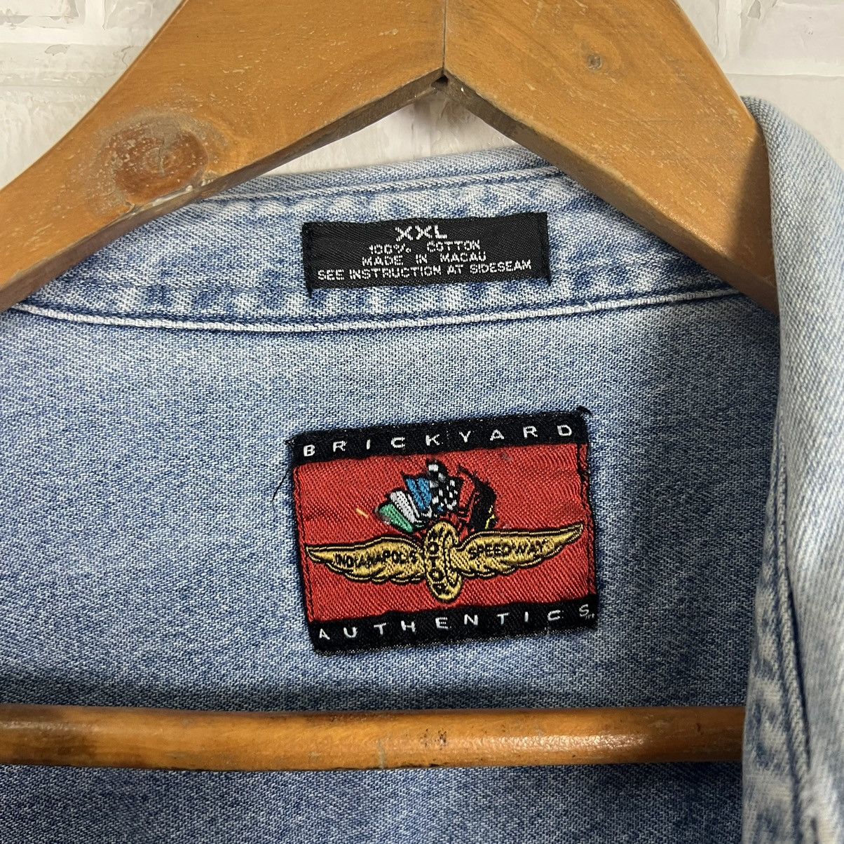 Vintage VINTAGE BRICKYARD AUTHENTICS INDIANAPOLIS MOTOR SPEEDWAY Size US XXL / EU 58 / 5 - 11 Thumbnail