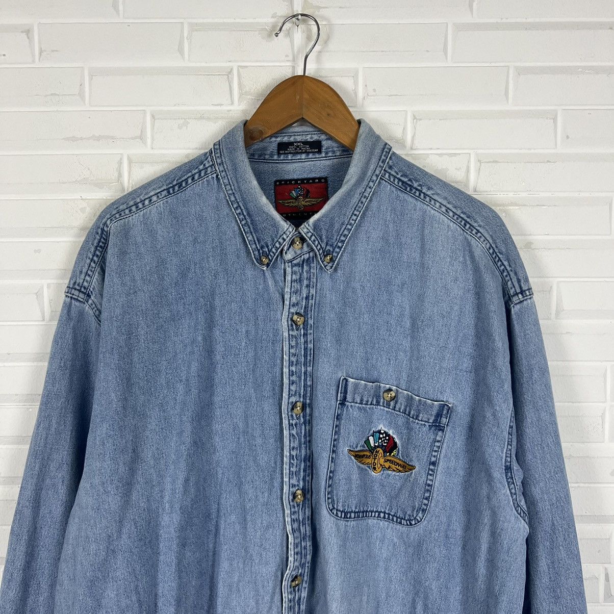 Vintage VINTAGE BRICKYARD AUTHENTICS INDIANAPOLIS MOTOR SPEEDWAY Size US XXL / EU 58 / 5 - 2 Thumbnail