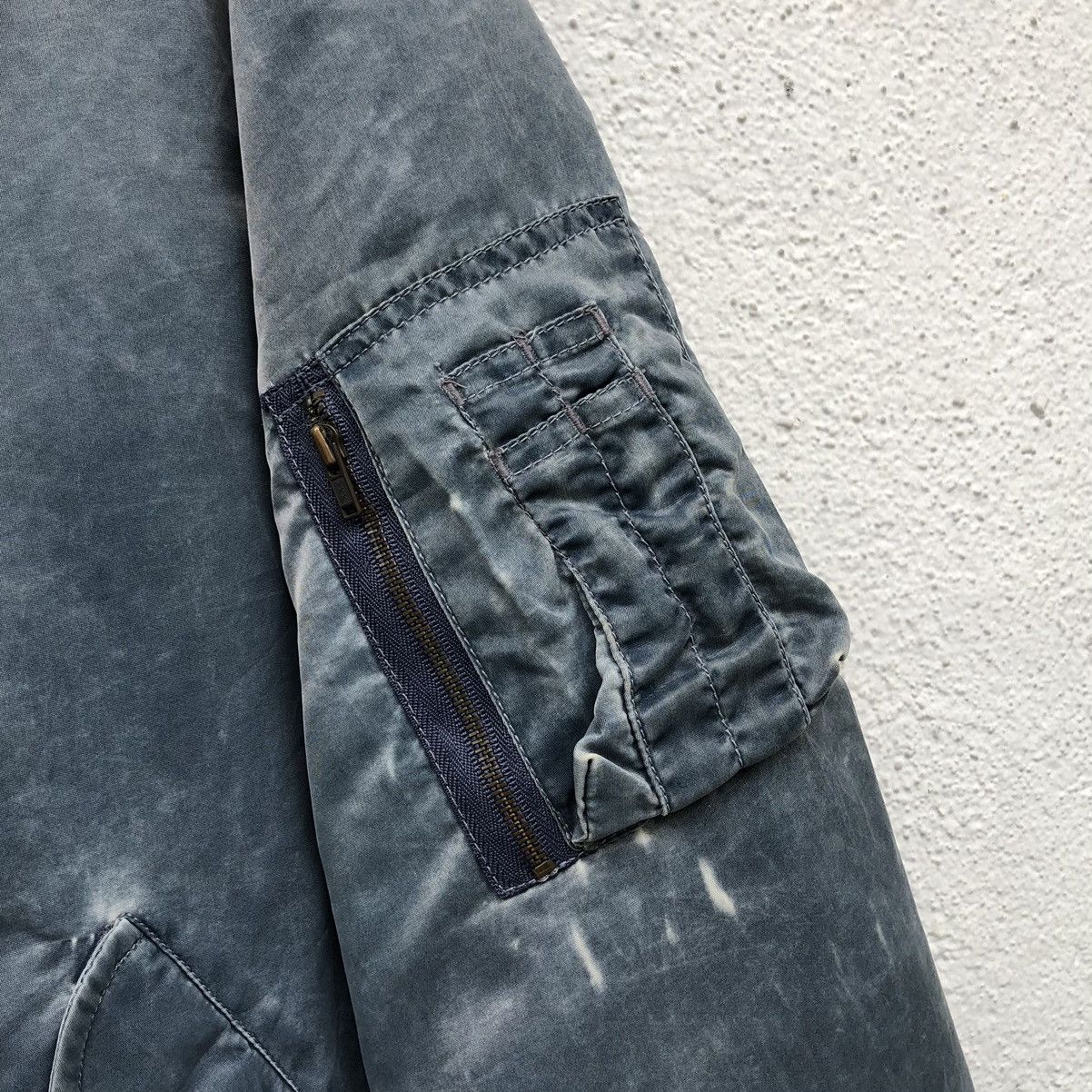 Vintage Vintage Uniqlo Sun Faded Ma-1 Bomber Jacket Size US XL / EU 56 / 4 - 8 Thumbnail