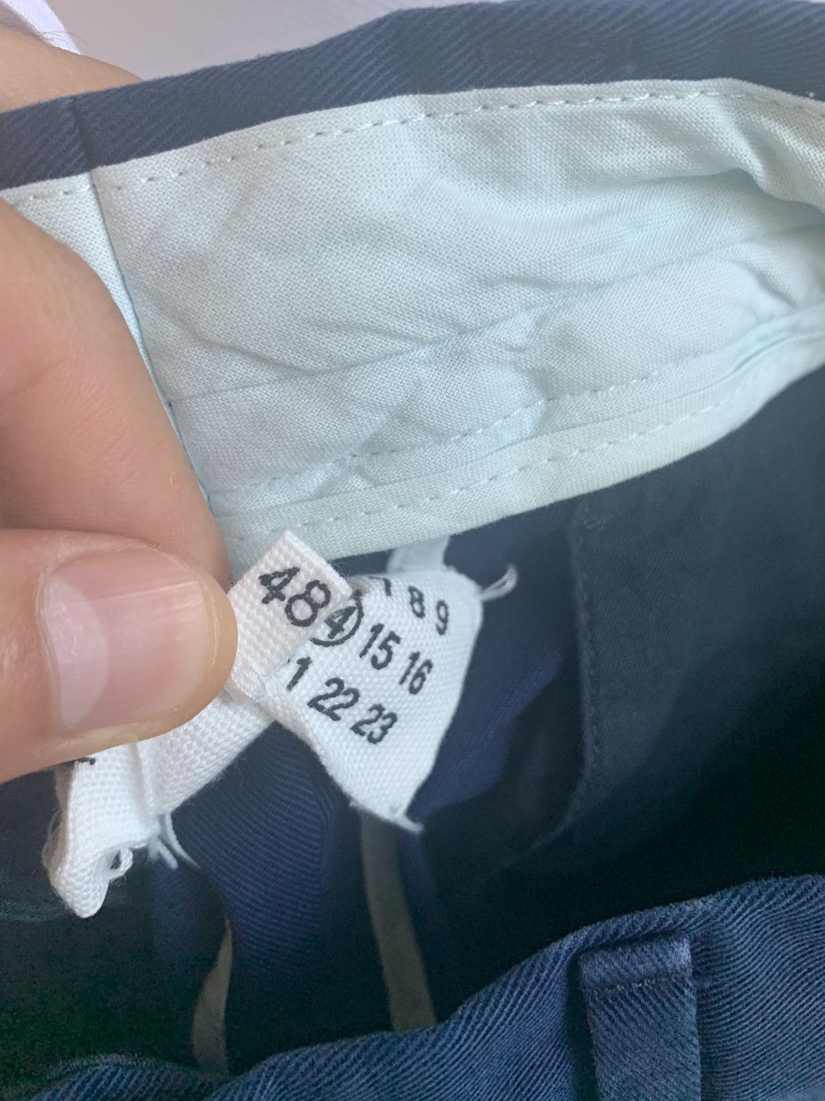 Maison Margiela 14 Casual Pants in Dark Blue Size US 32 / EU 48 - 10 Thumbnail