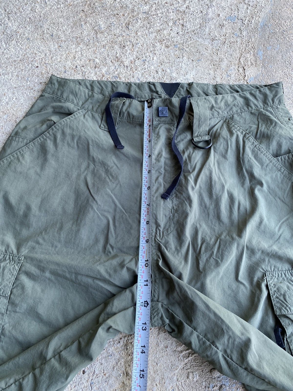 Japanese Brand × Vintage Vintage Y2K Boy Scout Shorts Olive Green Cargo Shorts Size US 30 / EU 46 - 12 Thumbnail