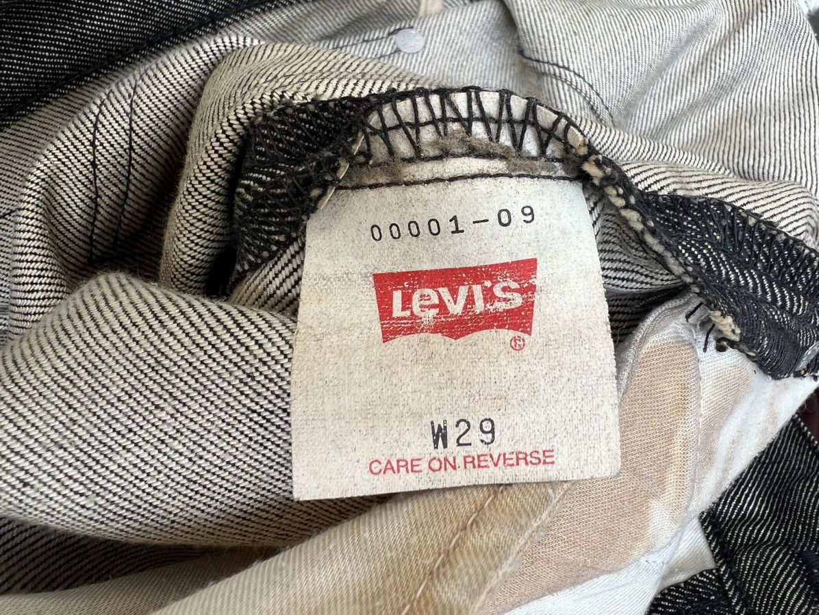 Levi's 2000 Levi’s Engineered Jeans Dirty Mud Stains Denim Regular Size US 29 - 24 Thumbnail