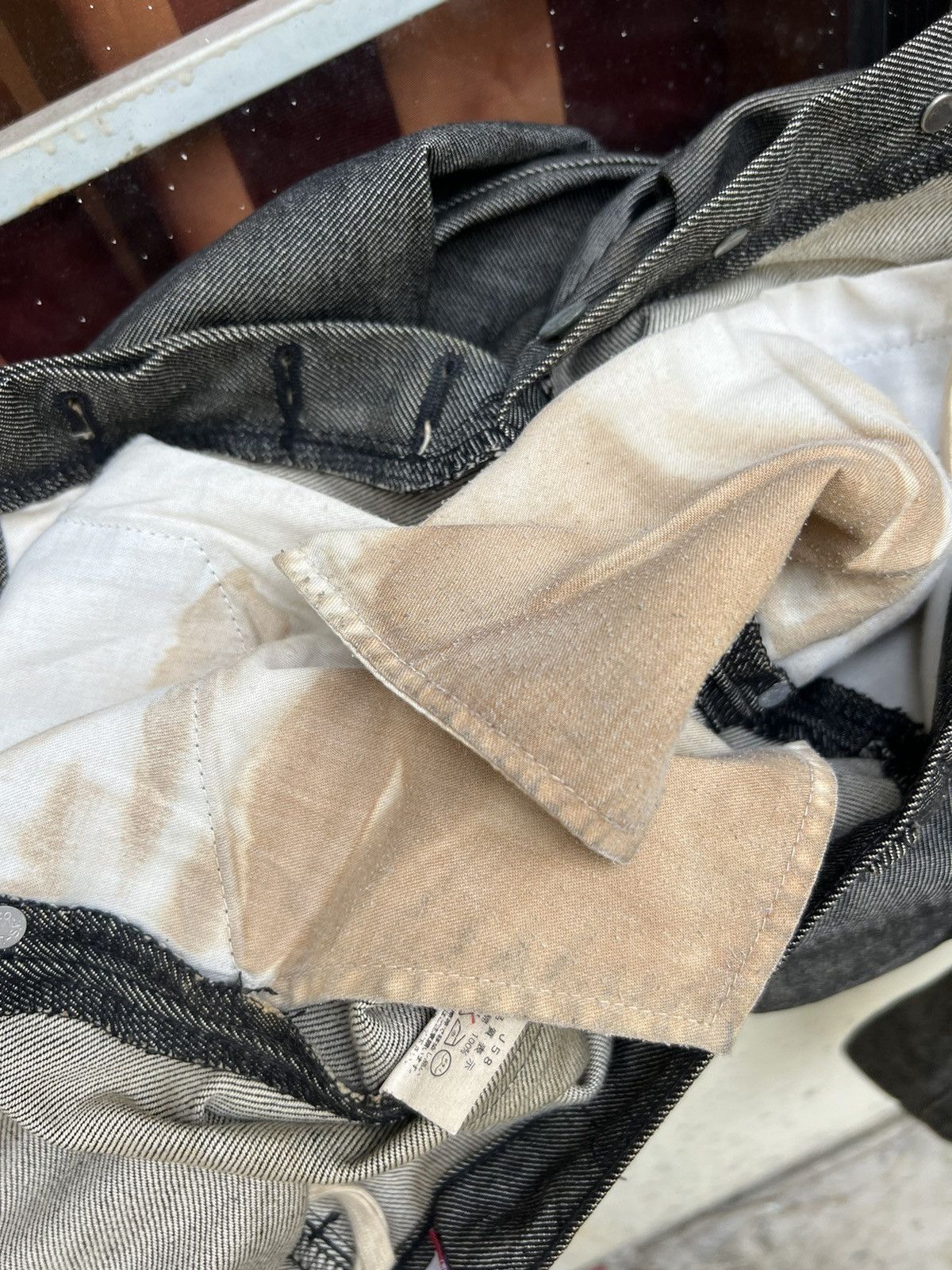 Levi's 2000 Levi’s Engineered Jeans Dirty Mud Stains Denim Regular Size US 29 - 23 Thumbnail