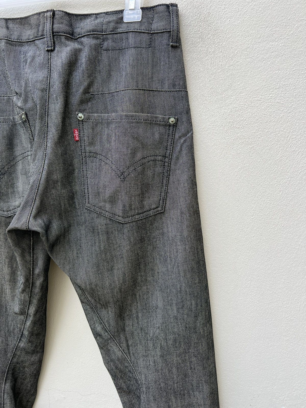 Levi's 2000 Levi’s Engineered Jeans Dirty Mud Stains Denim Regular Size US 29 - 20 Thumbnail