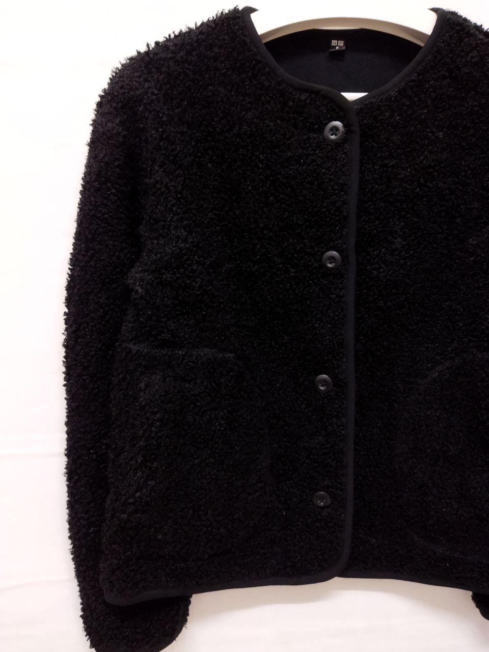 Uniqlo Uniqlo Fleece Cropped Sherpa Jacket - Size M Size US M / EU 48-50 / 2 - 3 Thumbnail