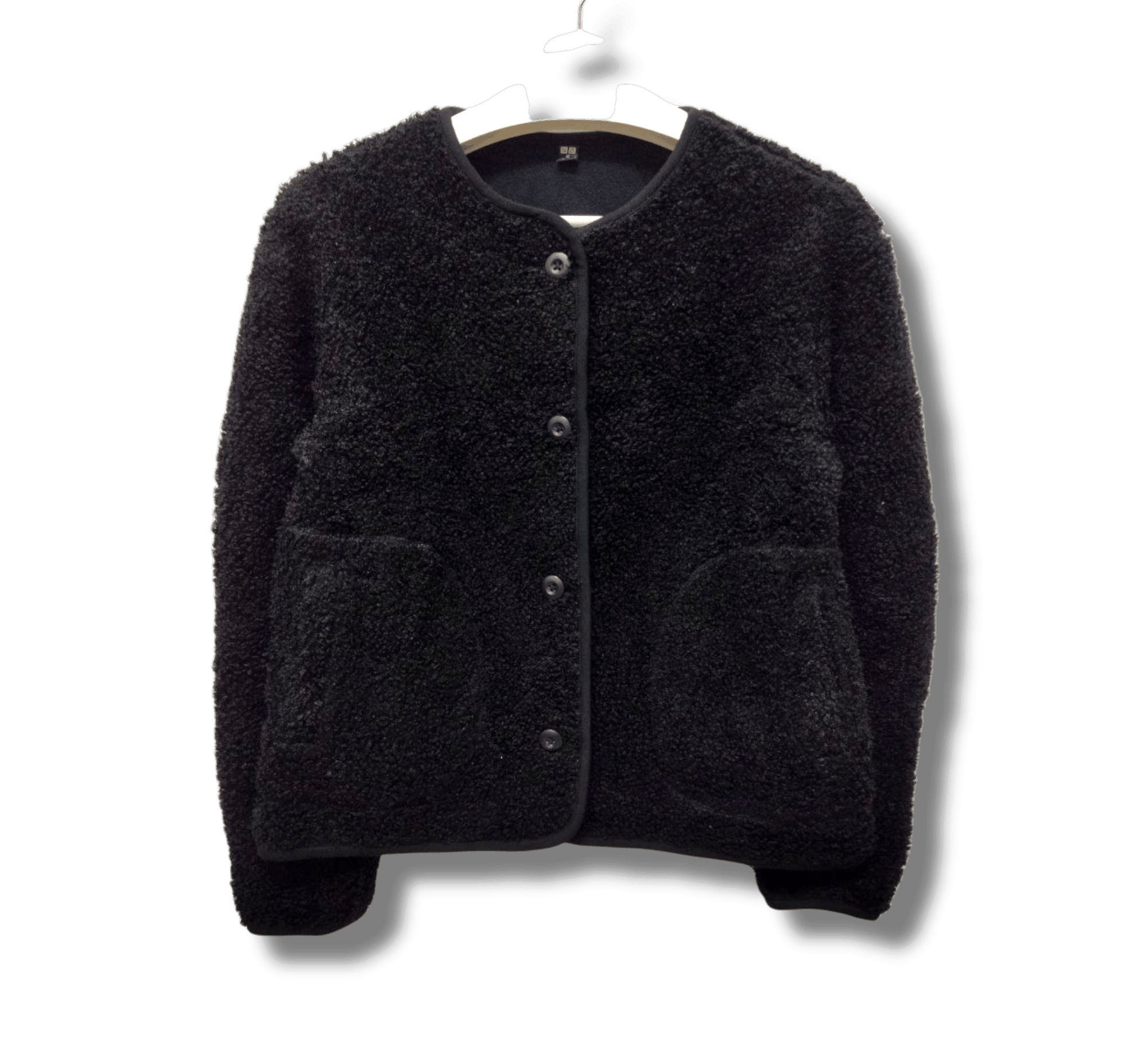 Uniqlo Rare🔥Uniqlo Fleece Cropped Sherpa Jacket | Grailed