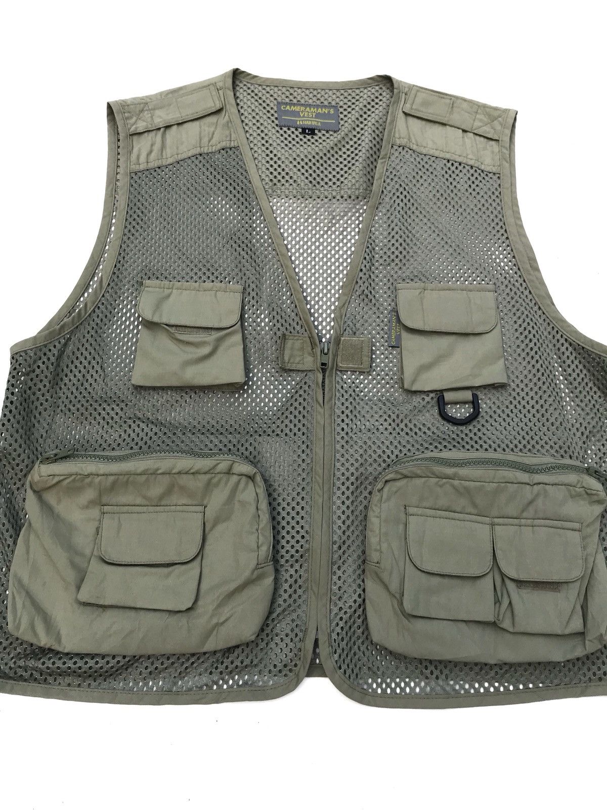 Japanese Brand Vintage Hakuba tactical Parachute Combat Jacket Vest Size US L / EU 52-54 / 3 - 2 Thumbnail