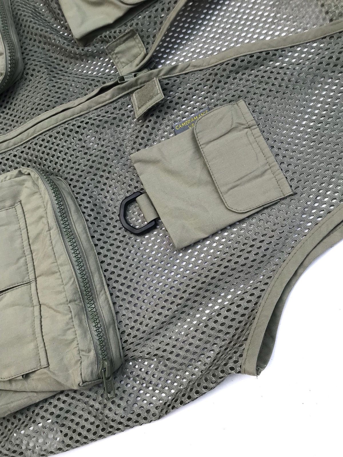 Japanese Brand Vintage Hakuba tactical Parachute Combat Jacket Vest Size US L / EU 52-54 / 3 - 6 Thumbnail