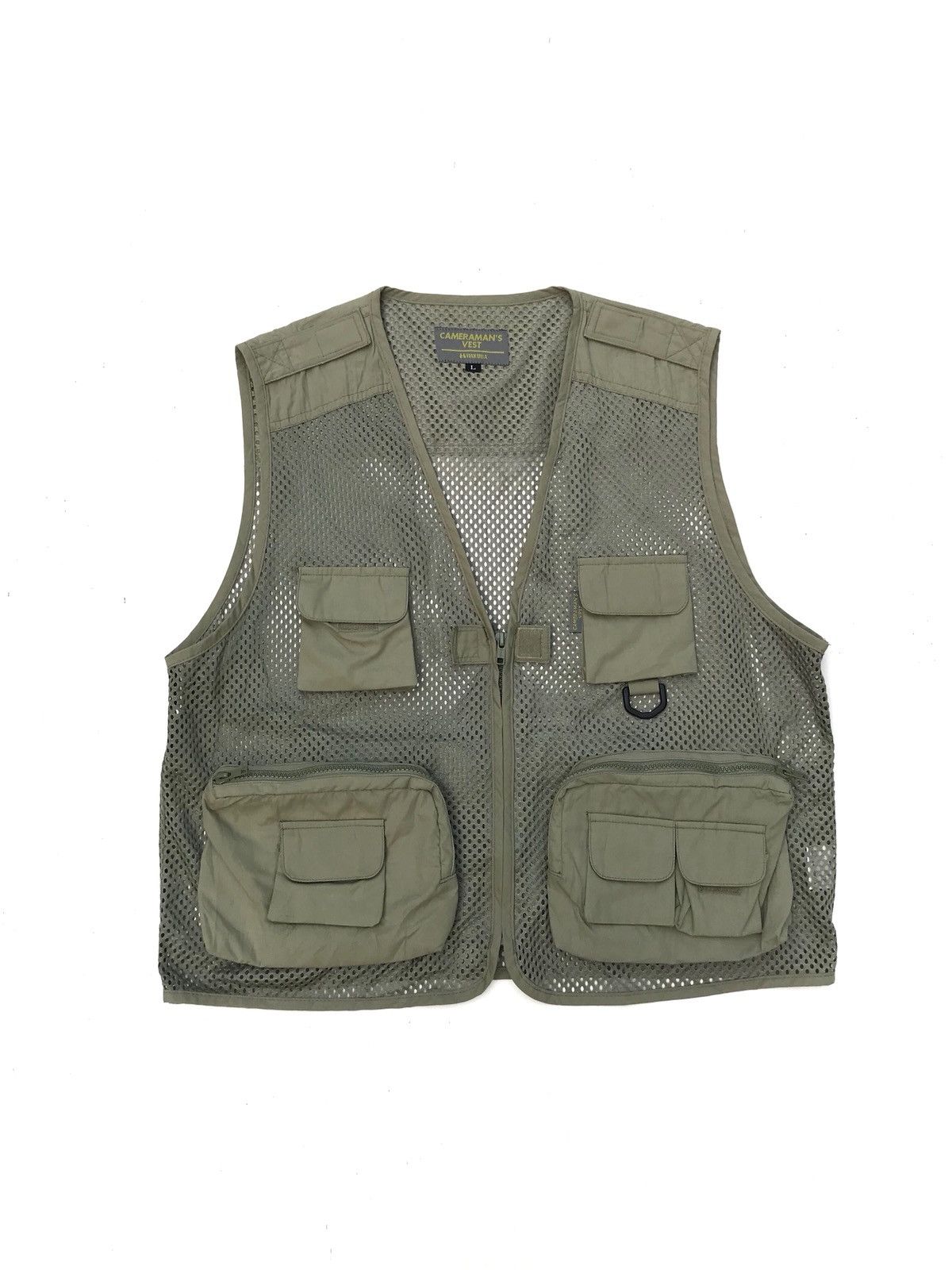 Japanese Brand Vintage Hakuba tactical Parachute Combat Jacket Vest Size US L / EU 52-54 / 3 - 1 Thumbnail