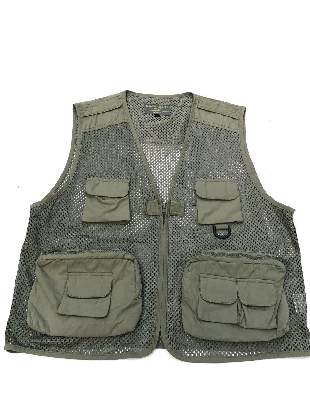 Japanese Brand Vintage Hakuba tactical Parachute Combat Jacket Vest Size US L / EU 52-54 / 3 - 3 Thumbnail
