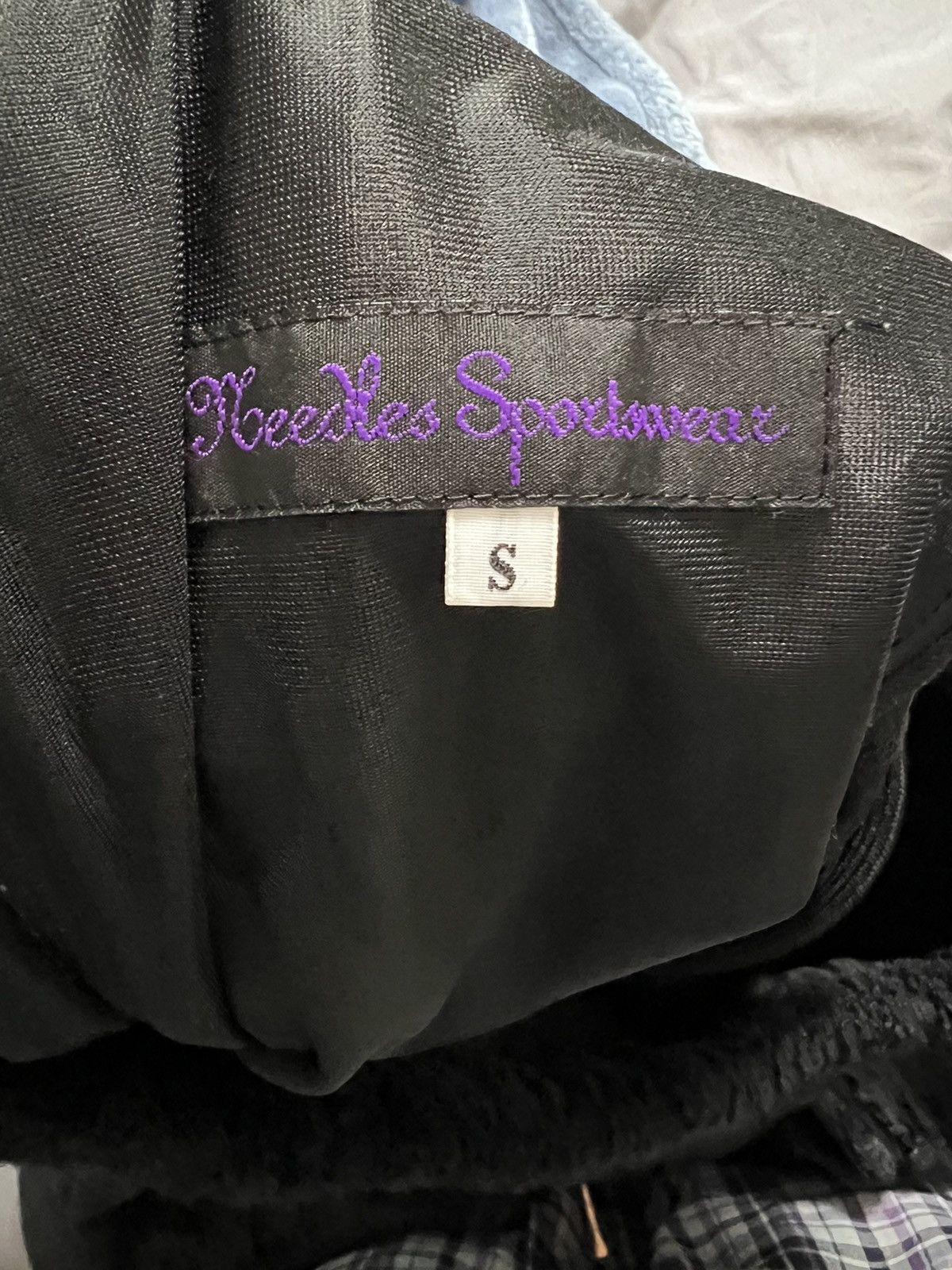 Needles Black faux fur track pants Size US 30 / EU 46 - 5 Thumbnail