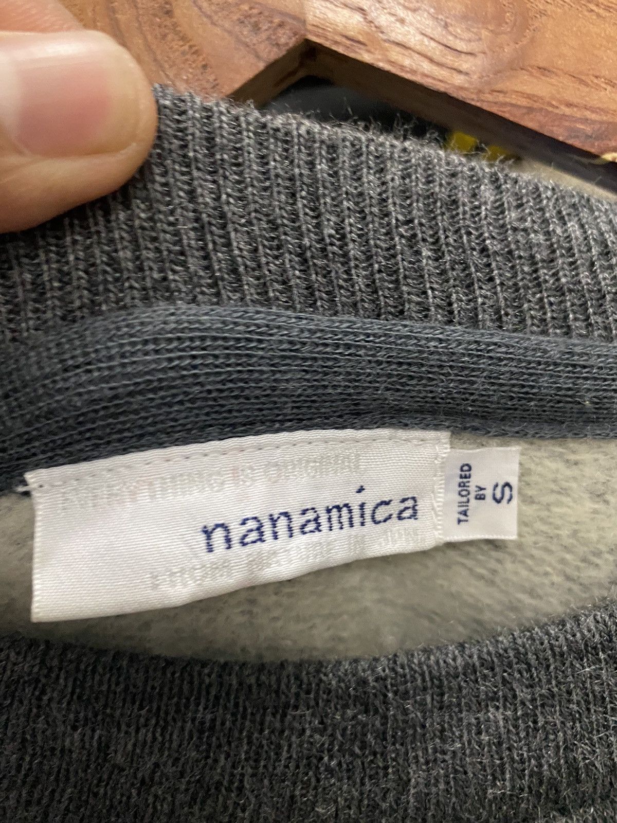 Nanamica Nanamica gray sweater Size US S / EU 44-46 / 1 - 6 Thumbnail