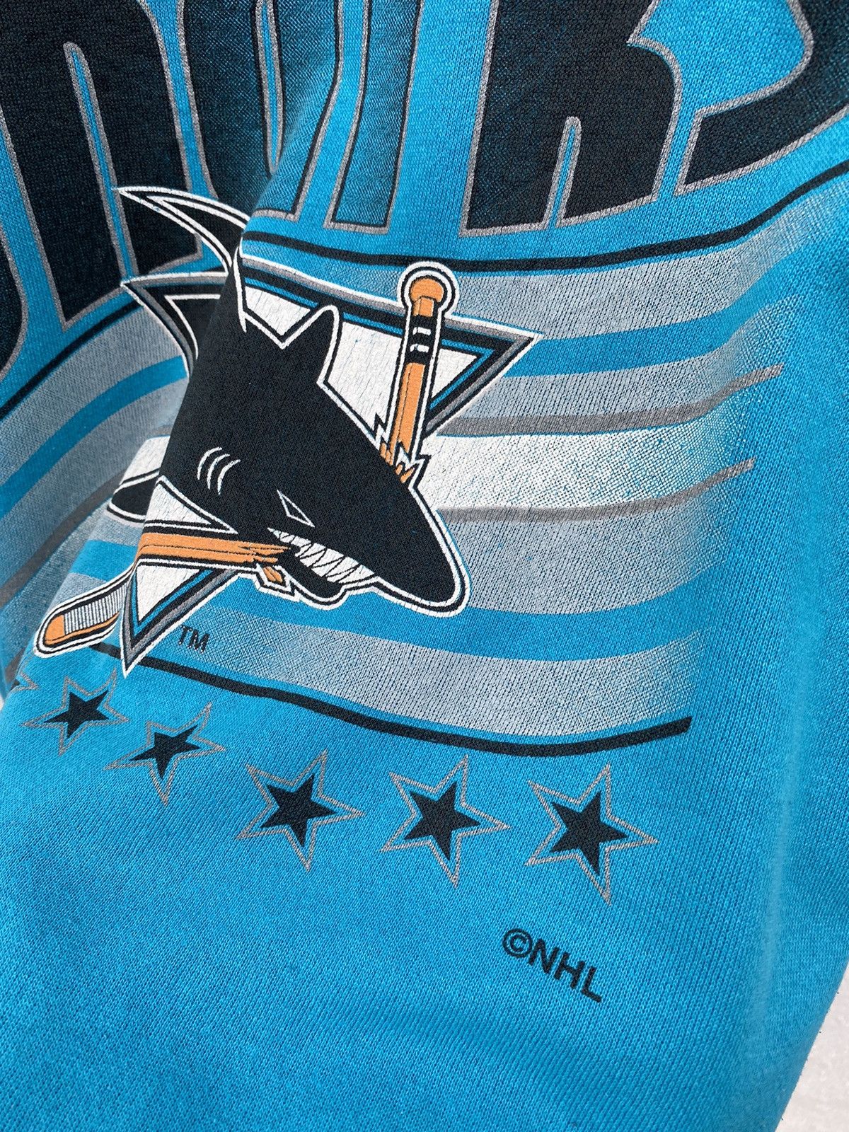 NHL Vintage San Jose Sharks NHL Crewneck sweatshirt Size US XXL / EU 58 / 5 - 7 Thumbnail